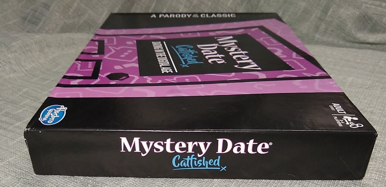 Hasbro MYSTERY DATE CATFISHED Board Game Adult Parody, Dating in the Digital Age