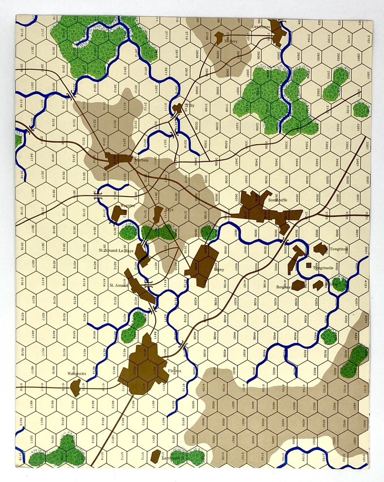GDW – 1815: The Waterloo Campaign (1975) PUNCHED COMPLETE VG