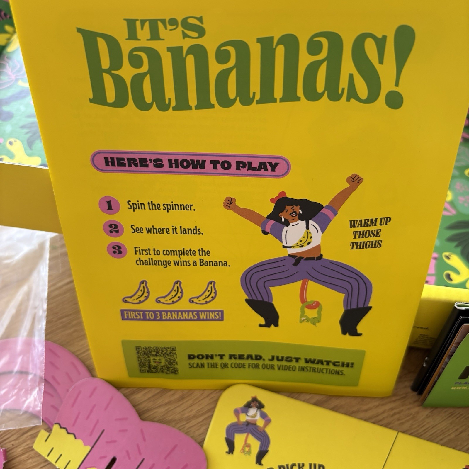 It’s Bananas! the Monkey Tail Game for Kids, Teens and Tipsy Adults, Family fun