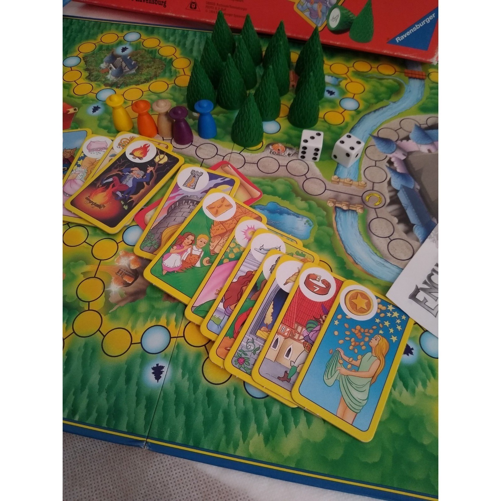 Enchanted Forest Board Game Complete Ravensburger 1994
