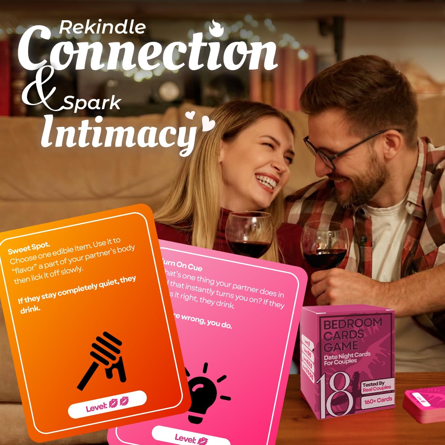160 Cards Couples Games for Adults – Romantic Naughty Game Date Night Ideas …