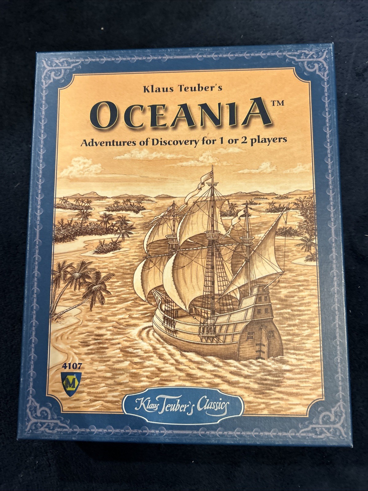 Oceania Board Game Klaus Teuber Mayfair Games: From a Game Collector’s Estate