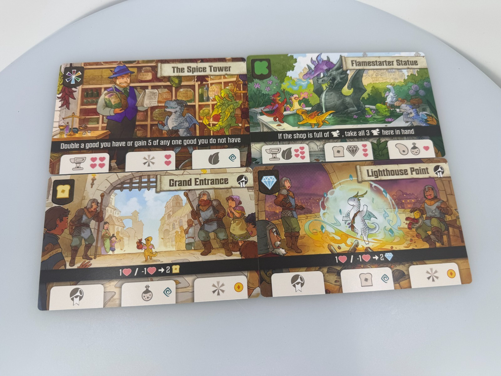 Flamecraft Alternate Starters With Spice Tower And Flamestarter Statue