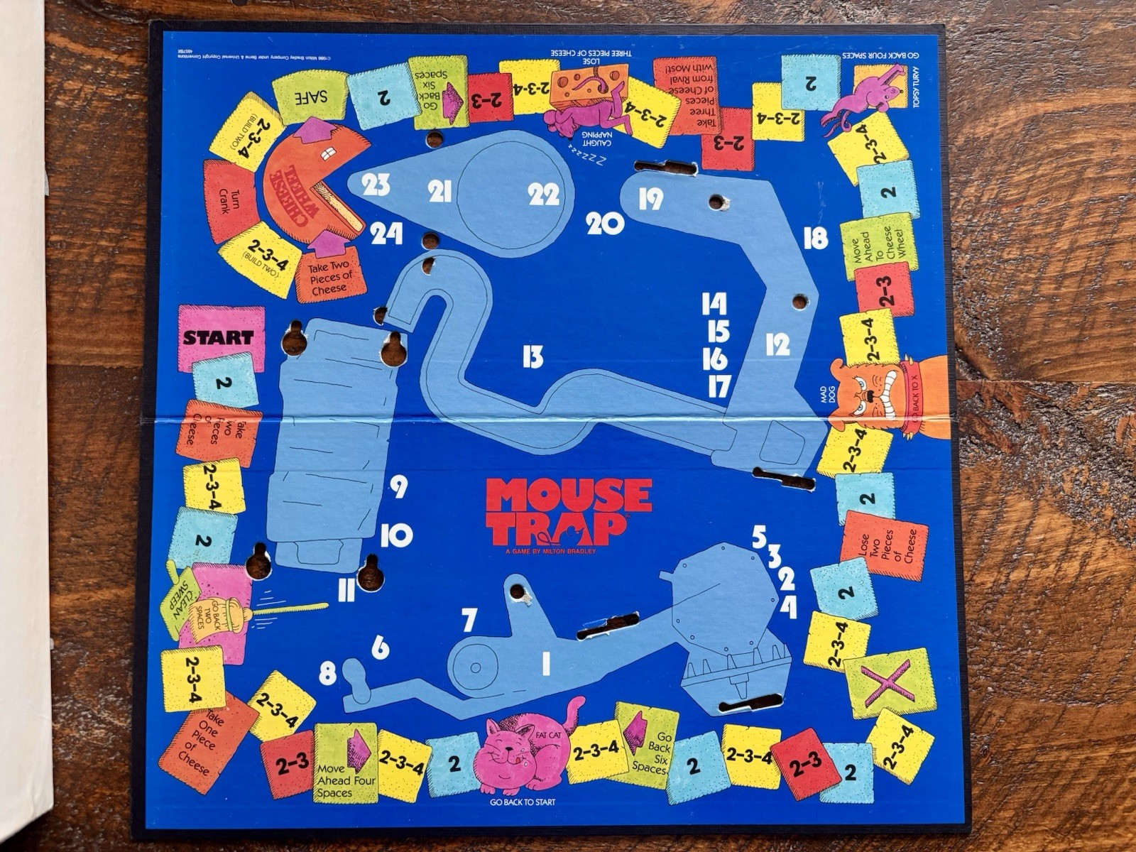 Vintage 1986 Mouse Trap Board Game 100% Complete Milton Bradley Great Condition