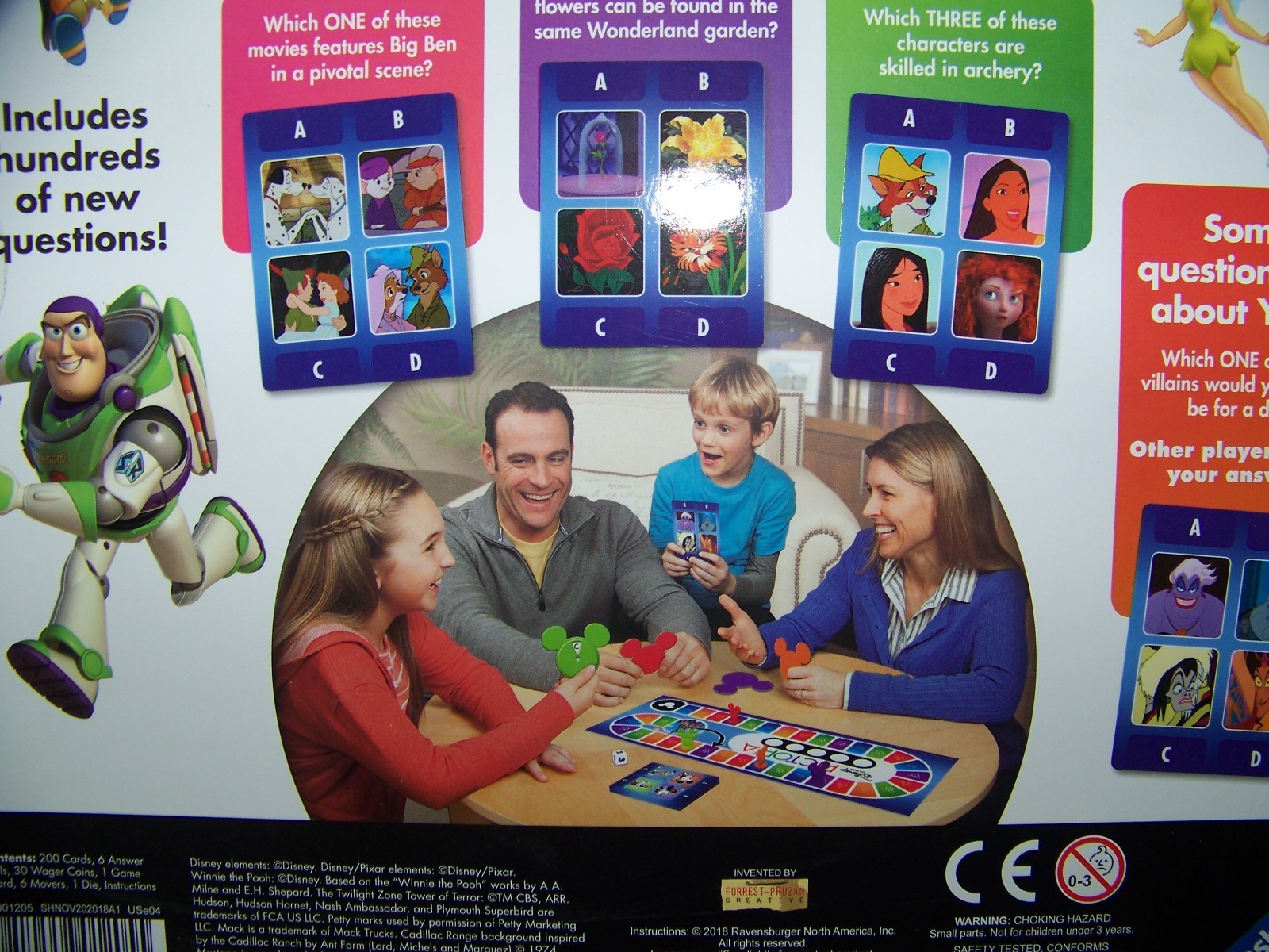 Pictopia Disney Edition The Ultimate Picture Trivia Family Game Ravensburger New