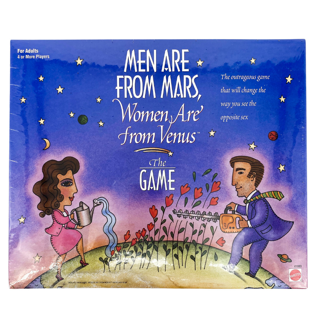 Vintage Board Game Men are From Mars Women are From Venus 1998 NEW IN SEALED BOX