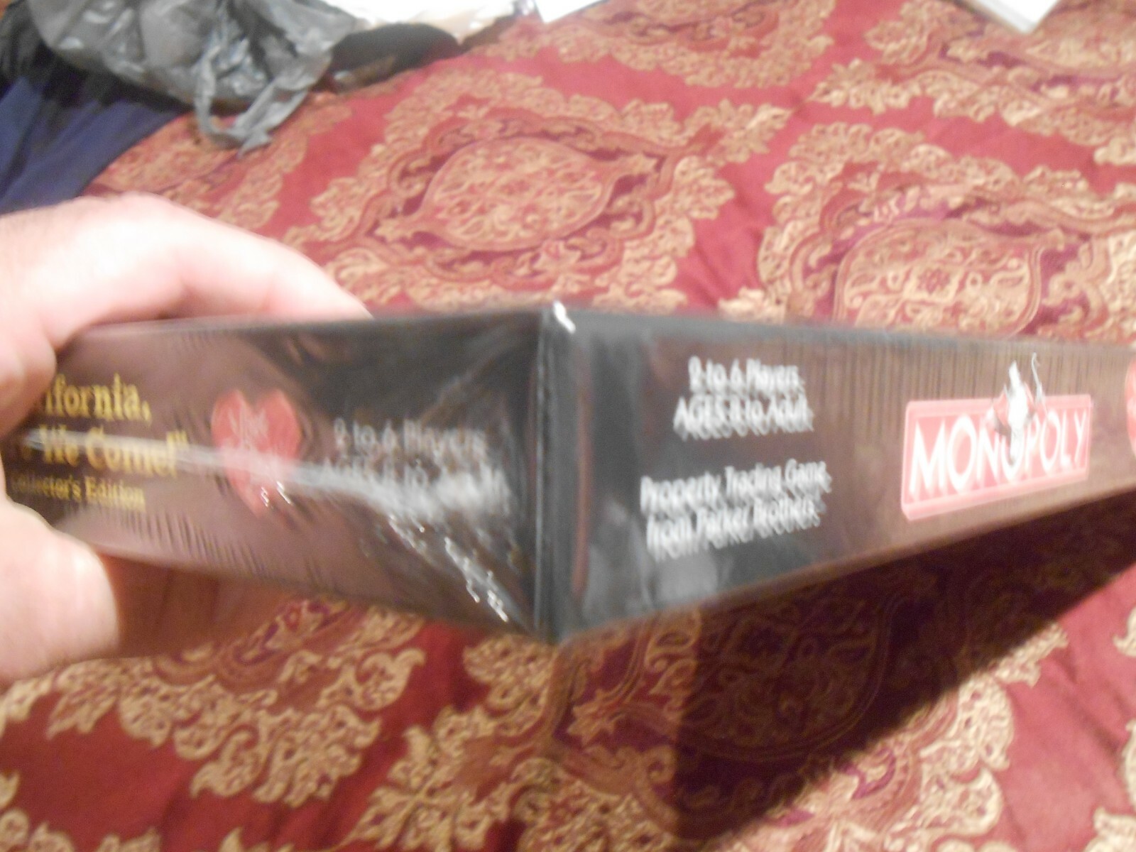 MONOPOLY I Love Lucy California Here We Come Board Game (has 6 collector tokens)