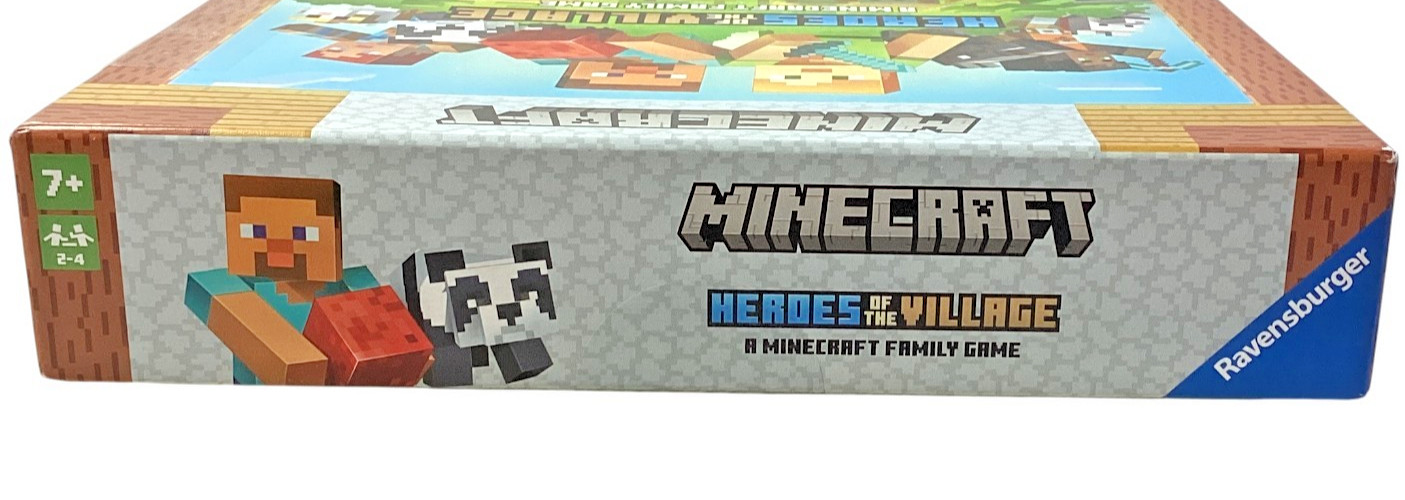 Minecraft: Heroes of the Village, 2 to 4 players aged 7 & up