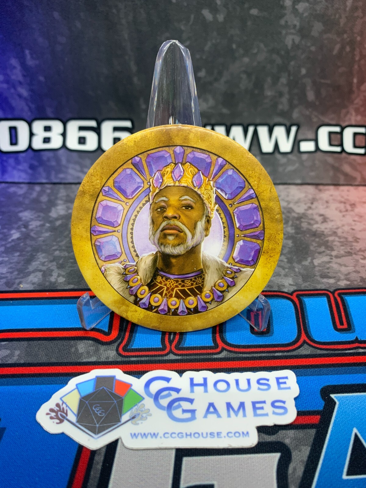 Atlas Games Cursed Court Game – Promo Exclusive First Wager Marker *CCGHouse*