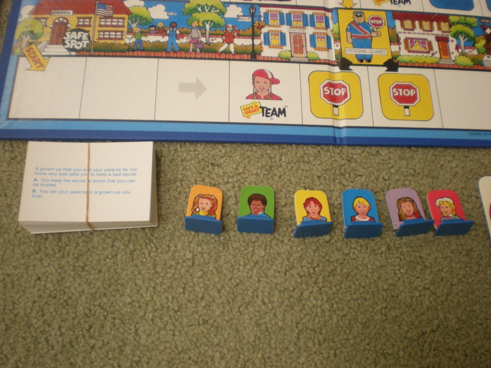 Safely Home Vintage 1975 Pressman Board Game of Personal Safety Canada
