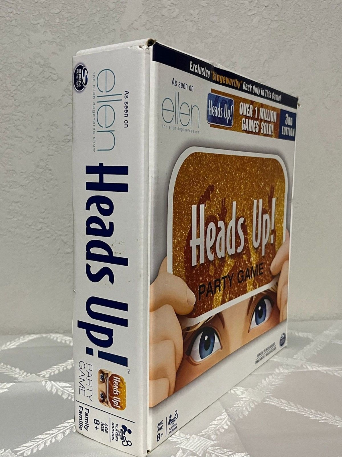 Heads Up Party Game – As seen on Ellen – 3rd Edition – New – Sealed