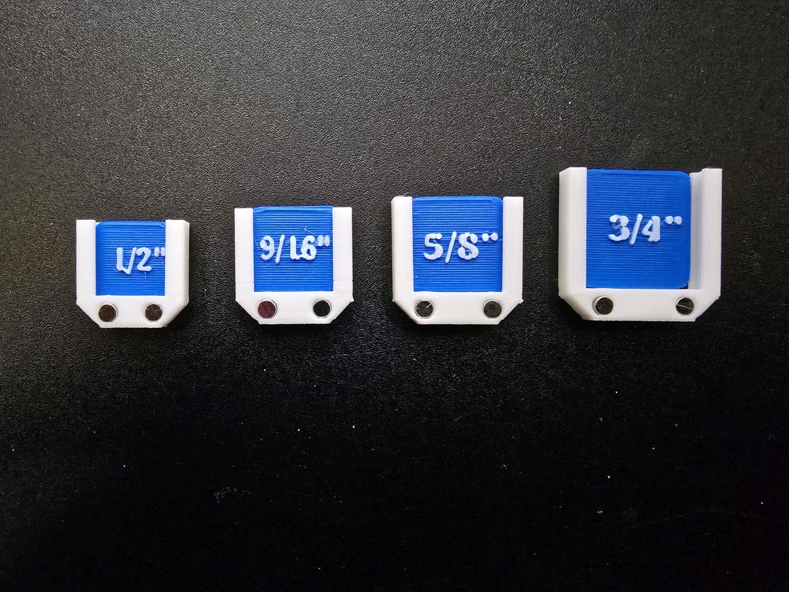 Magnetic Wargame Counter Holder – 9/16″ Set of 100 – Available in 15 Colors