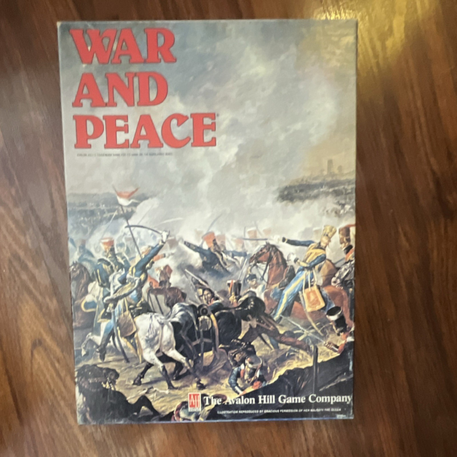 The Avalon Hill Game Company War and Peace War Theme Board Game