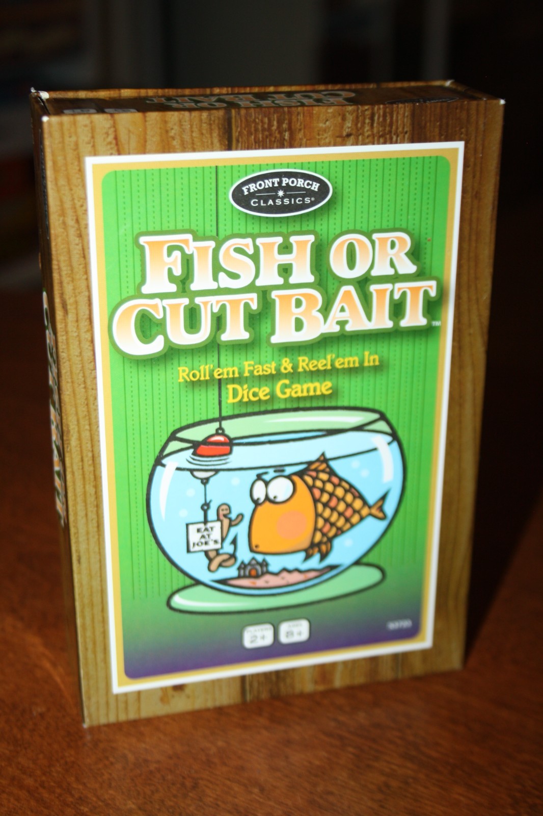 Fish or Cut Bait Roll ’em Fast & Reel ’em In Dice Game Front Porch Classics 2013