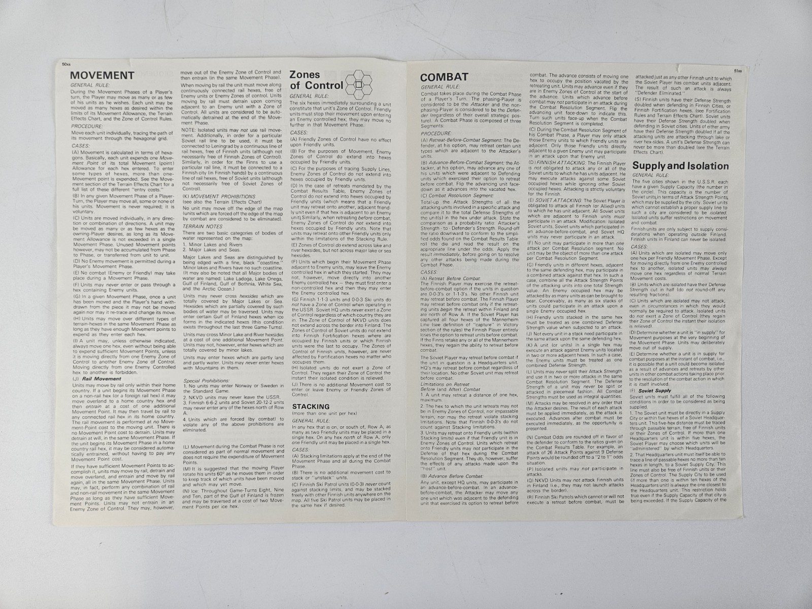 Winter War, Russo- Finnish, and Strategy & Tactics #33; SPI; 1972