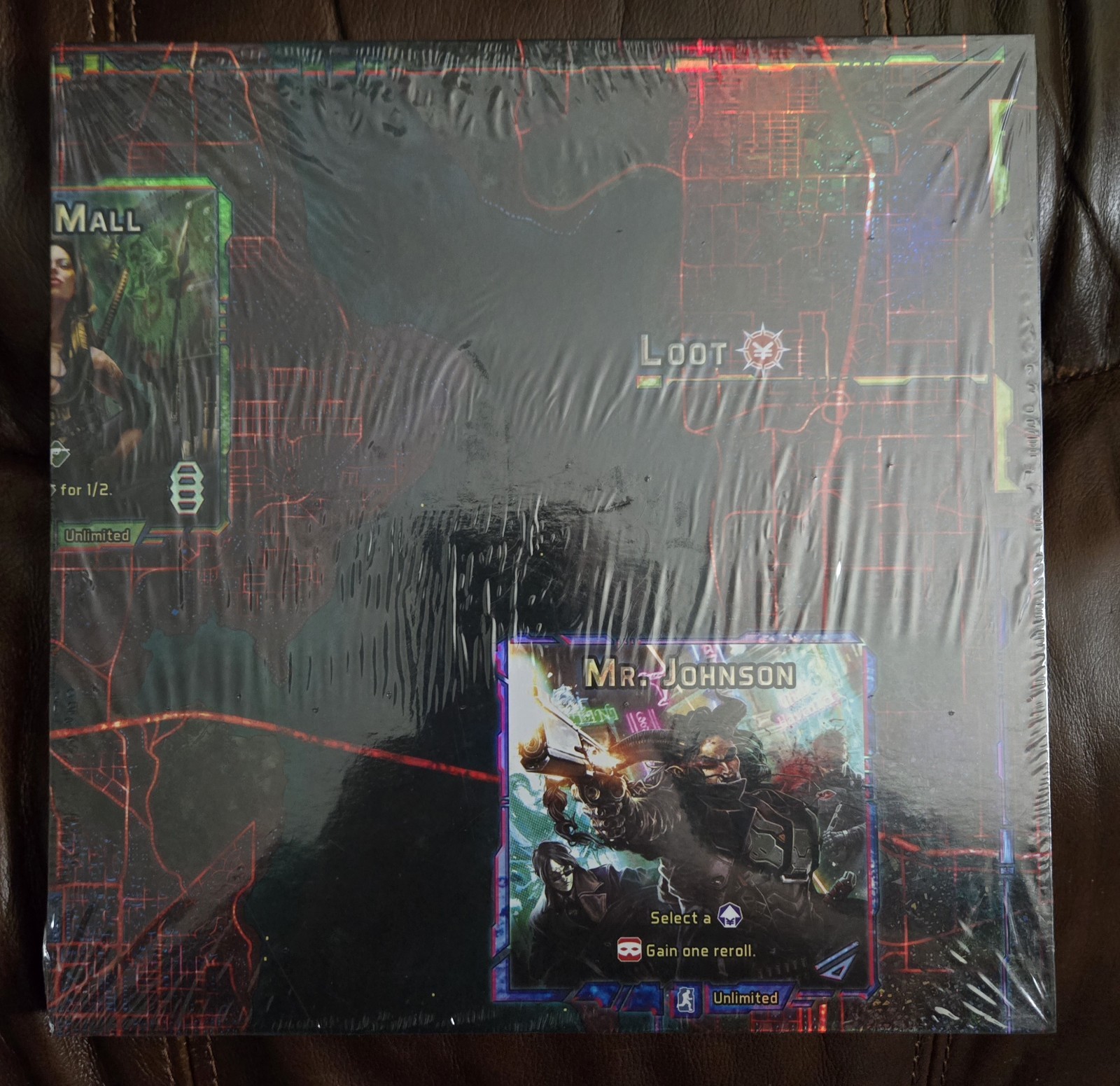 Shadowrun Sprawl Ops Brand New Seattle Map Board Game Never Opened