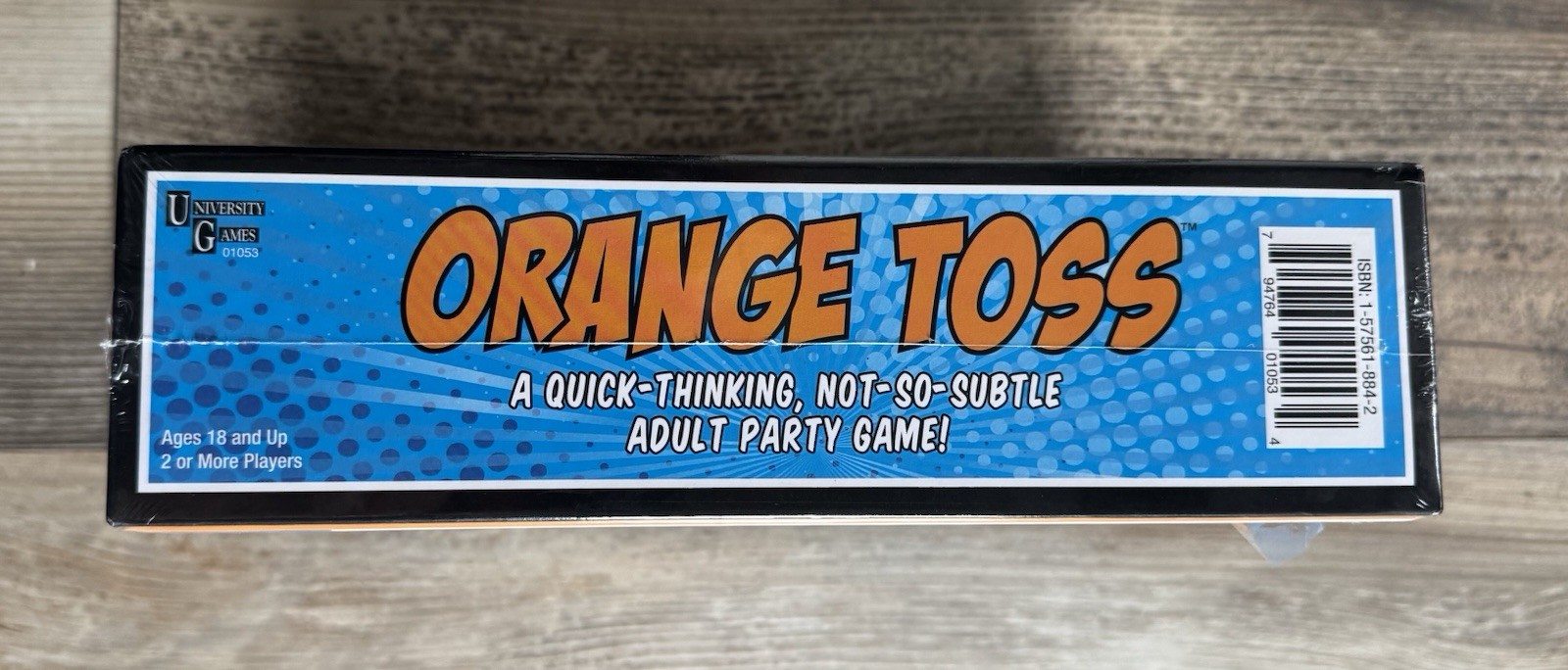 2016 Orange Toss An Adult Party Game by University Games 🌟 BRAND NEW & SEALED!!