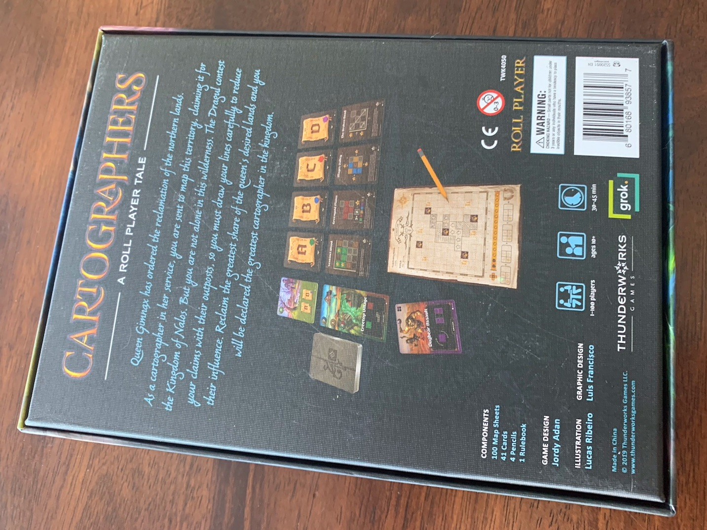 Cartographers A Roll Player Tale Board Game Jordy Adan