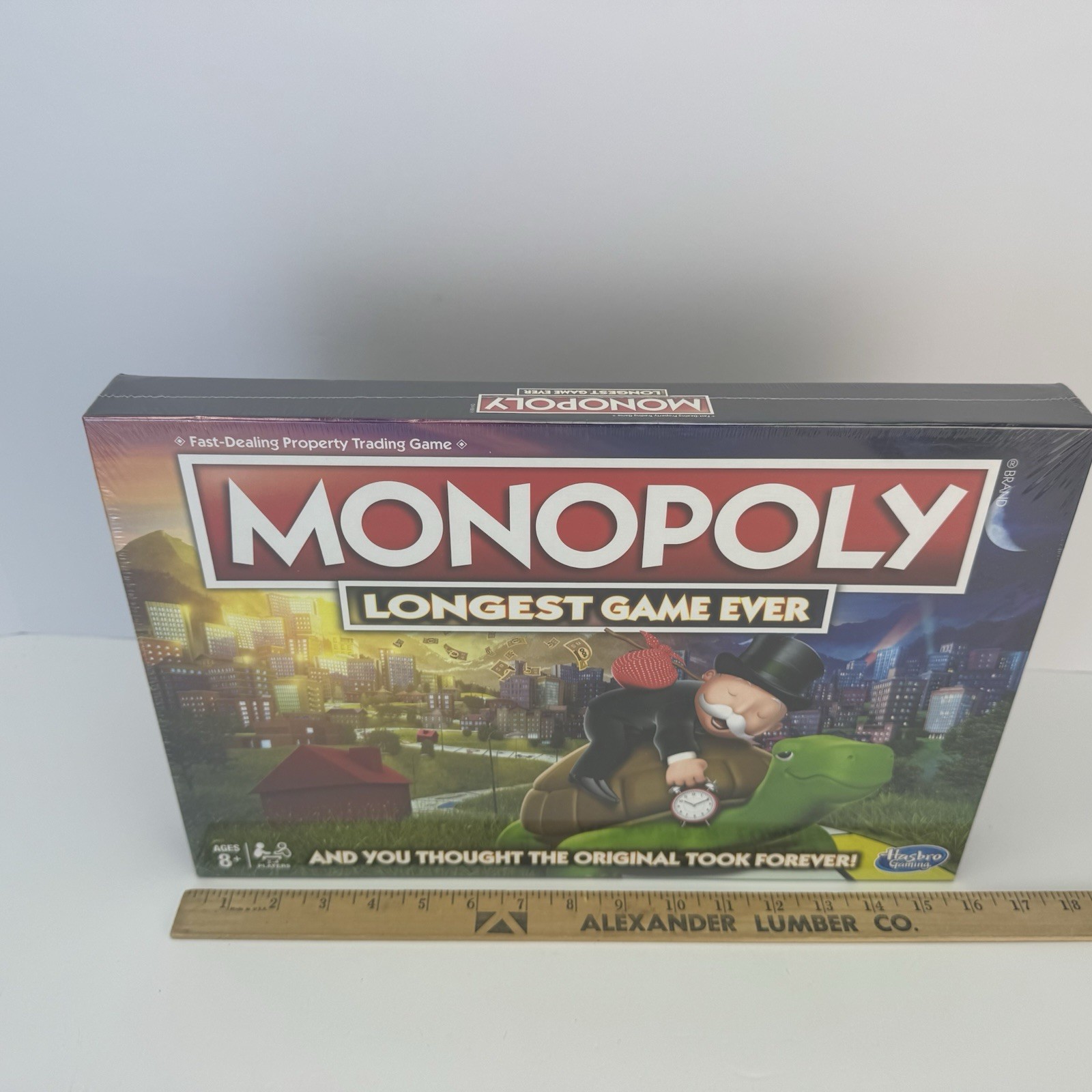 Monopoly Longest Game Ever Edition Hasbro NEW SEALED Retired