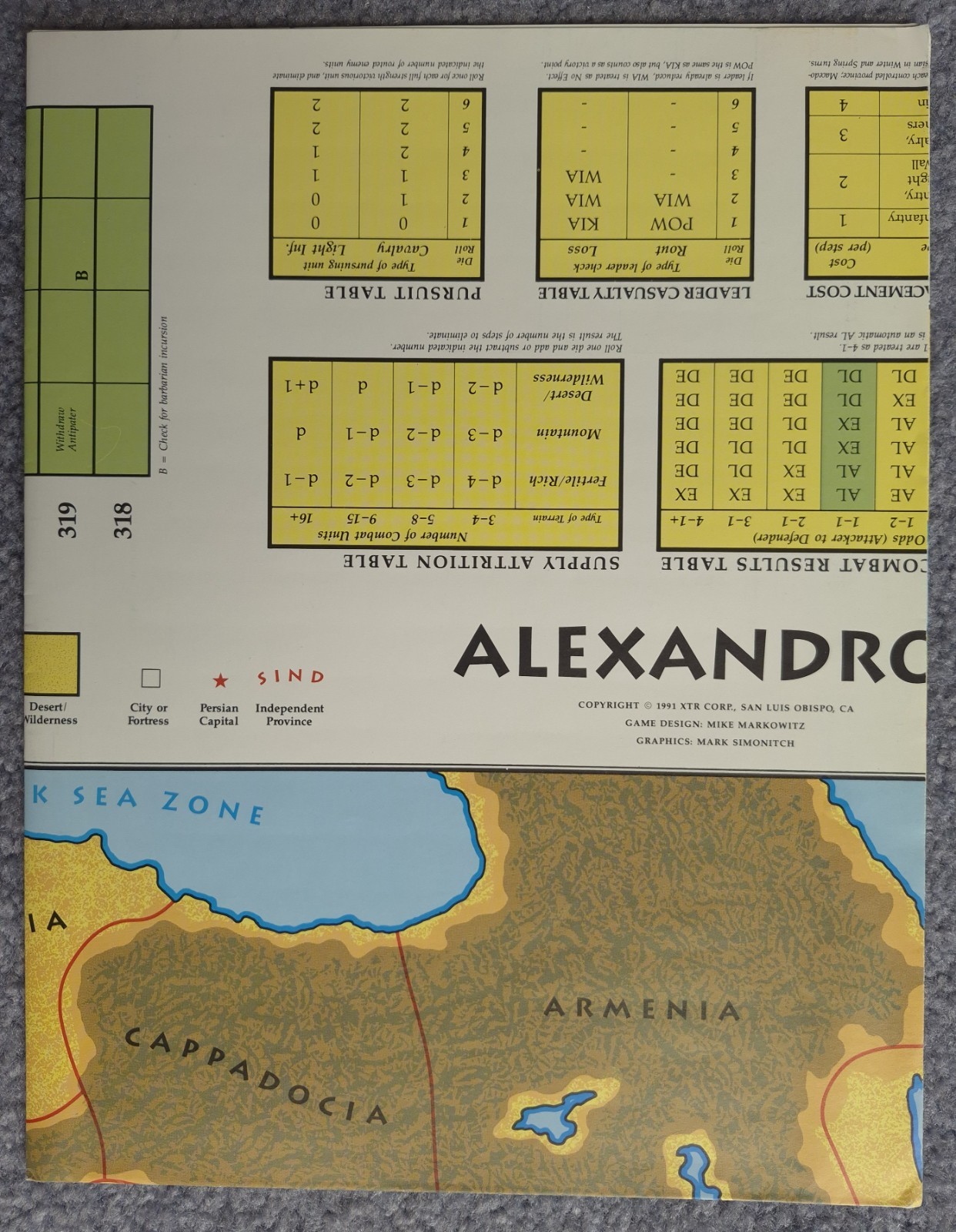 Command Magazine #10 w/game: Alexandros Conquest and Empire, Unpunched, XTR 1991