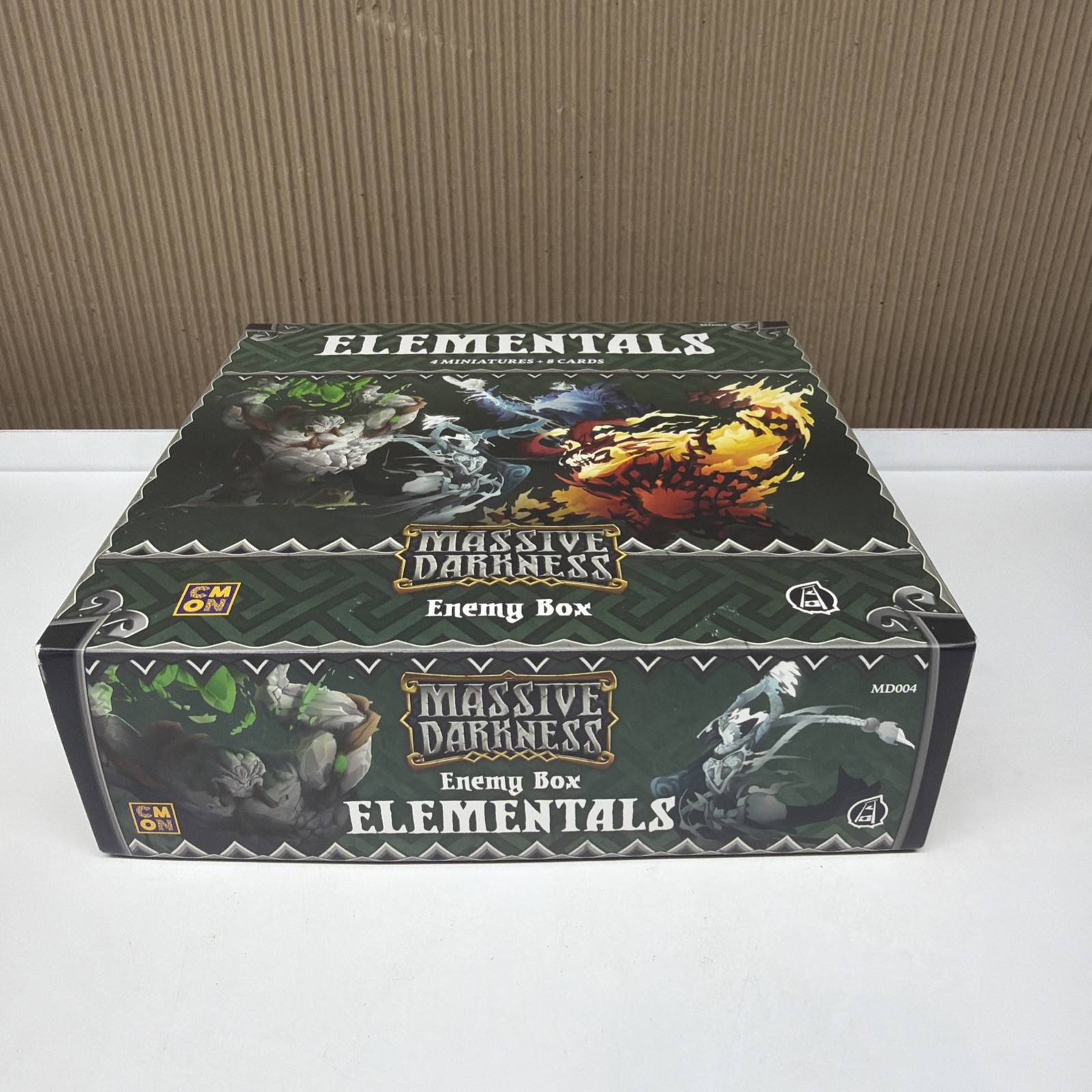 Massive Darkness Elementals Enemy Miniatures Set MD004 Dungeon Crawl Expansion