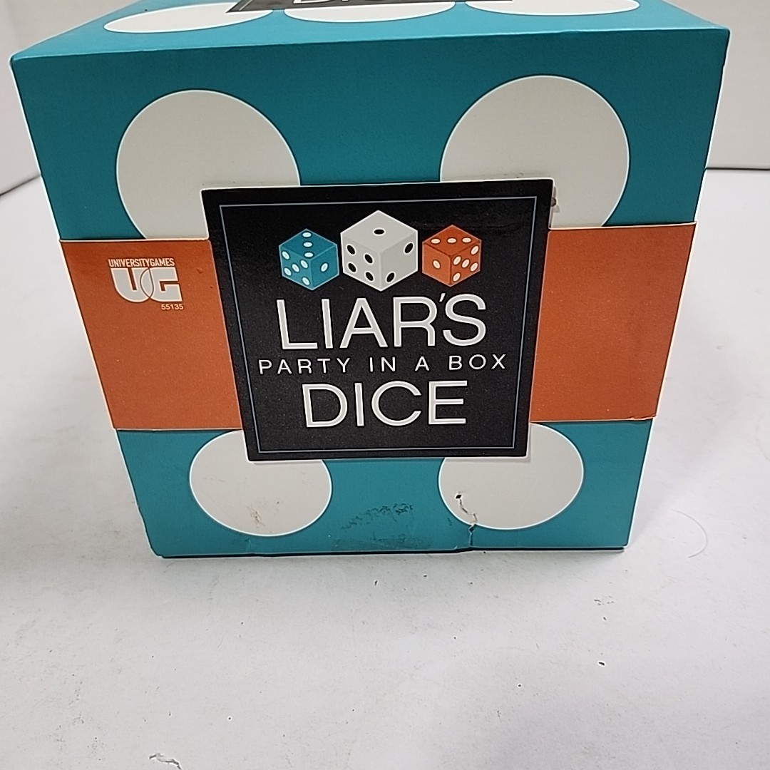 Liar’s Dice Dice Game – Party In A Box – Complete Set