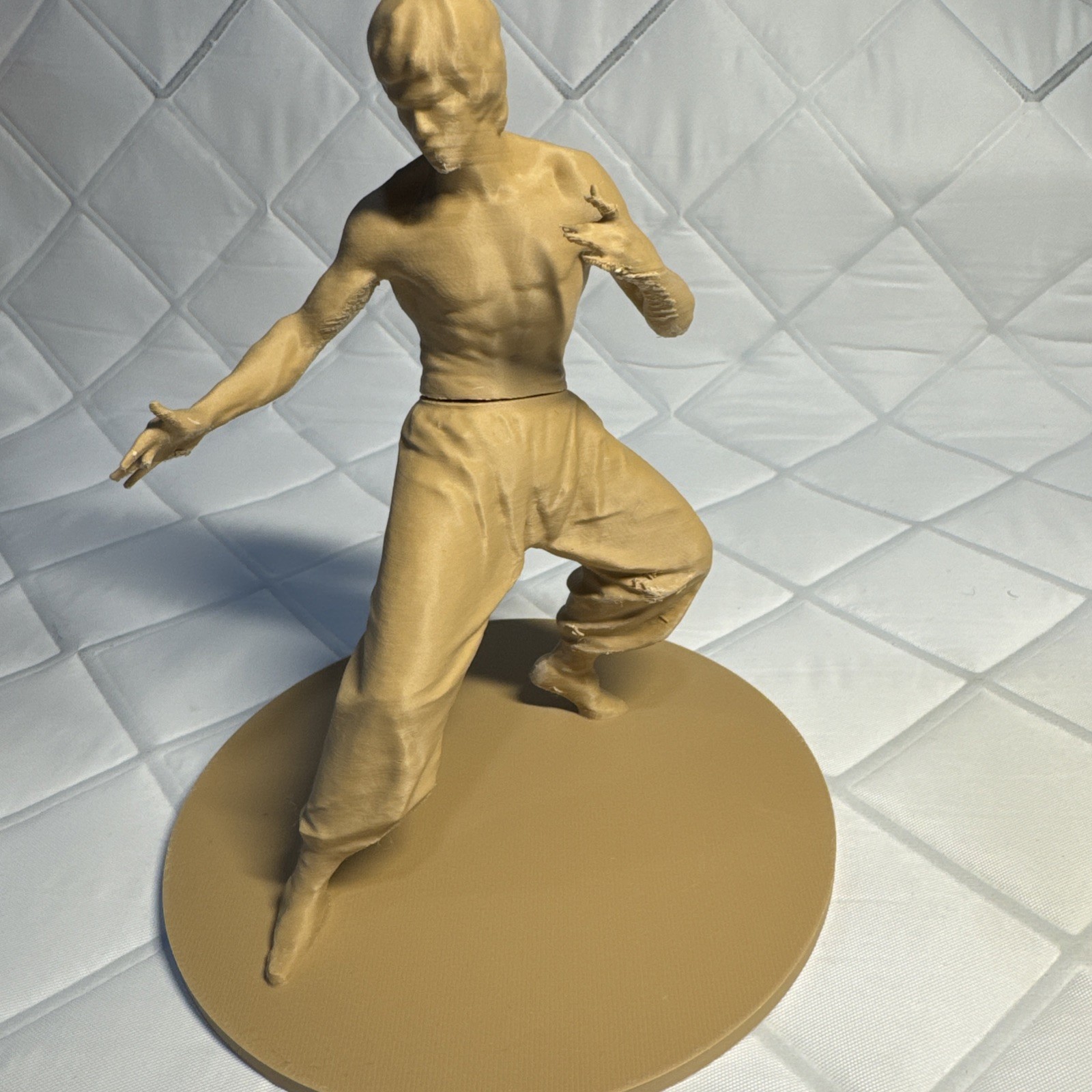 Bruce Lee Expansion: Bruce Lee Miniature Flawed 3D Rough Print Unpainted