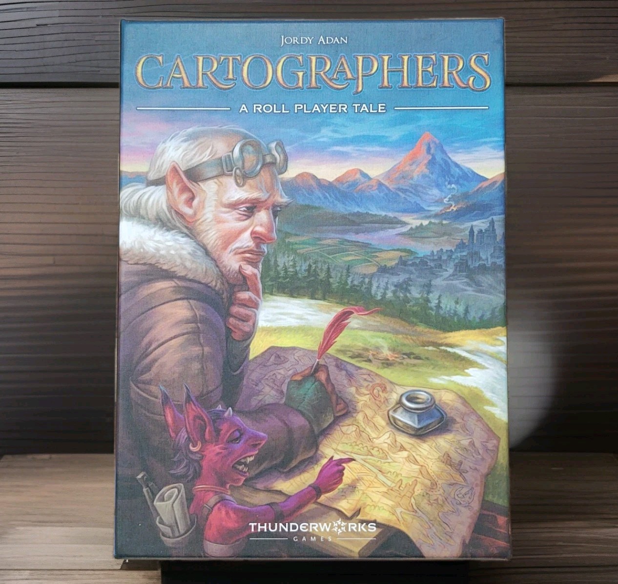 NIB Cartographers Roll Player Tale (TW Games) By Jordy Adan COMPLETE Unopened