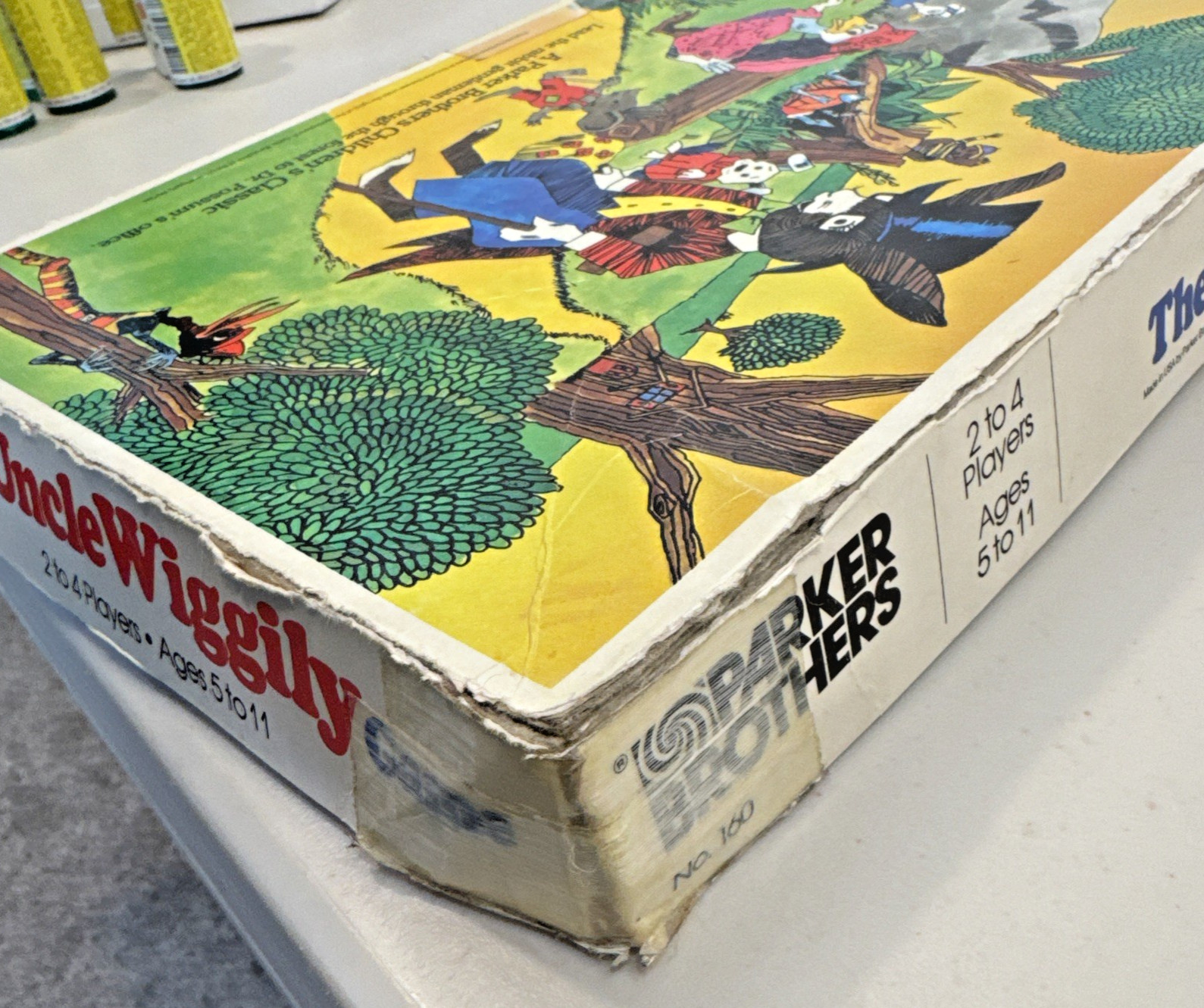 Vintage The Uncle Wiggly Board 1967 Pre-owned Classic Game