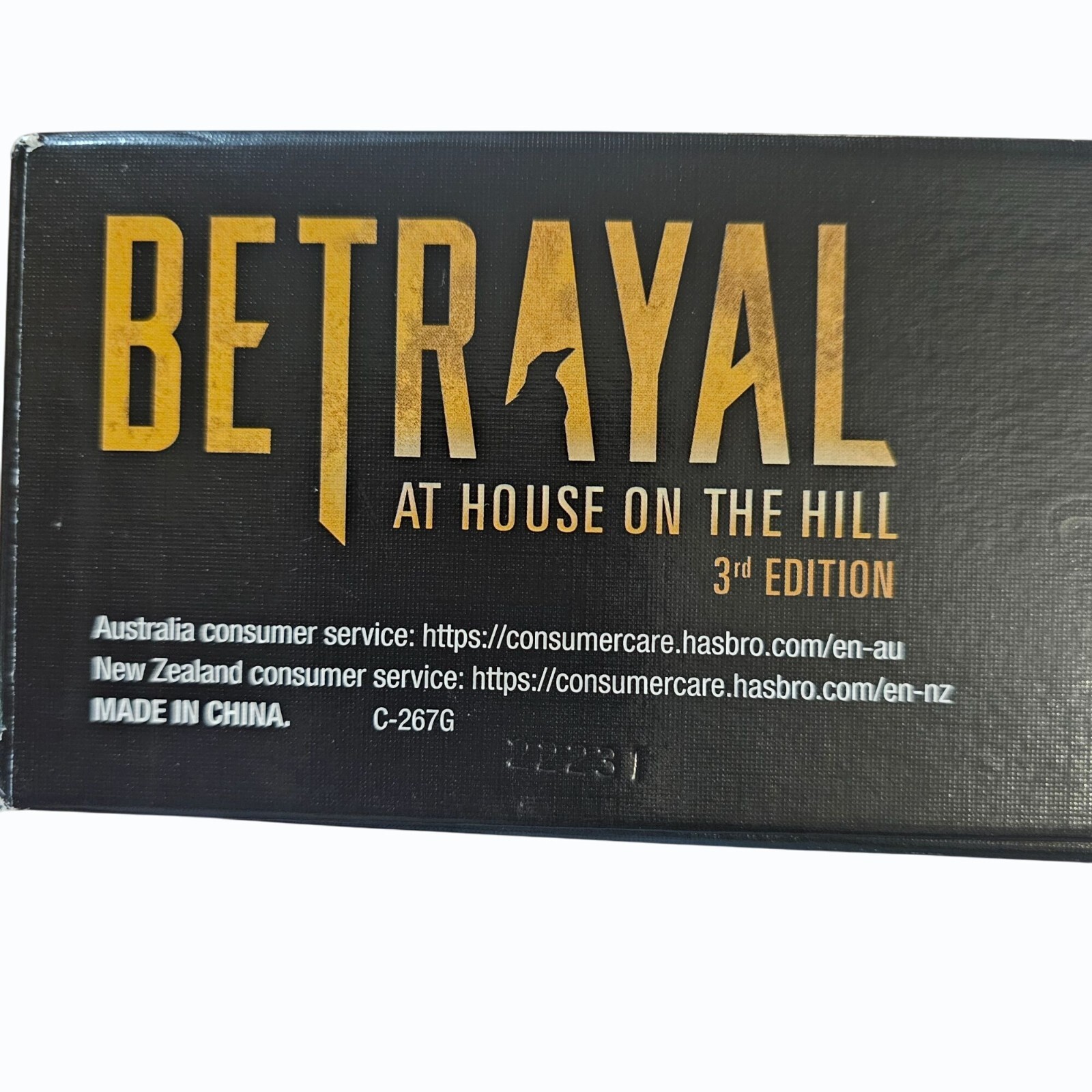 Betrayal at the House on the Hill Board Game Avalon Hill Edition 3