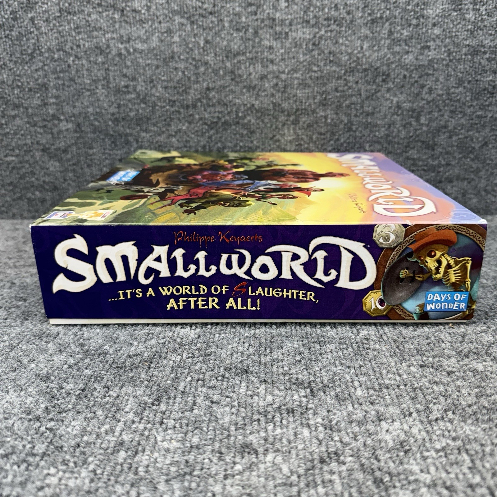 SMALL WORLD Board Game By Fantasy Philippe Keyaerts Days of Wonder 100% Complete