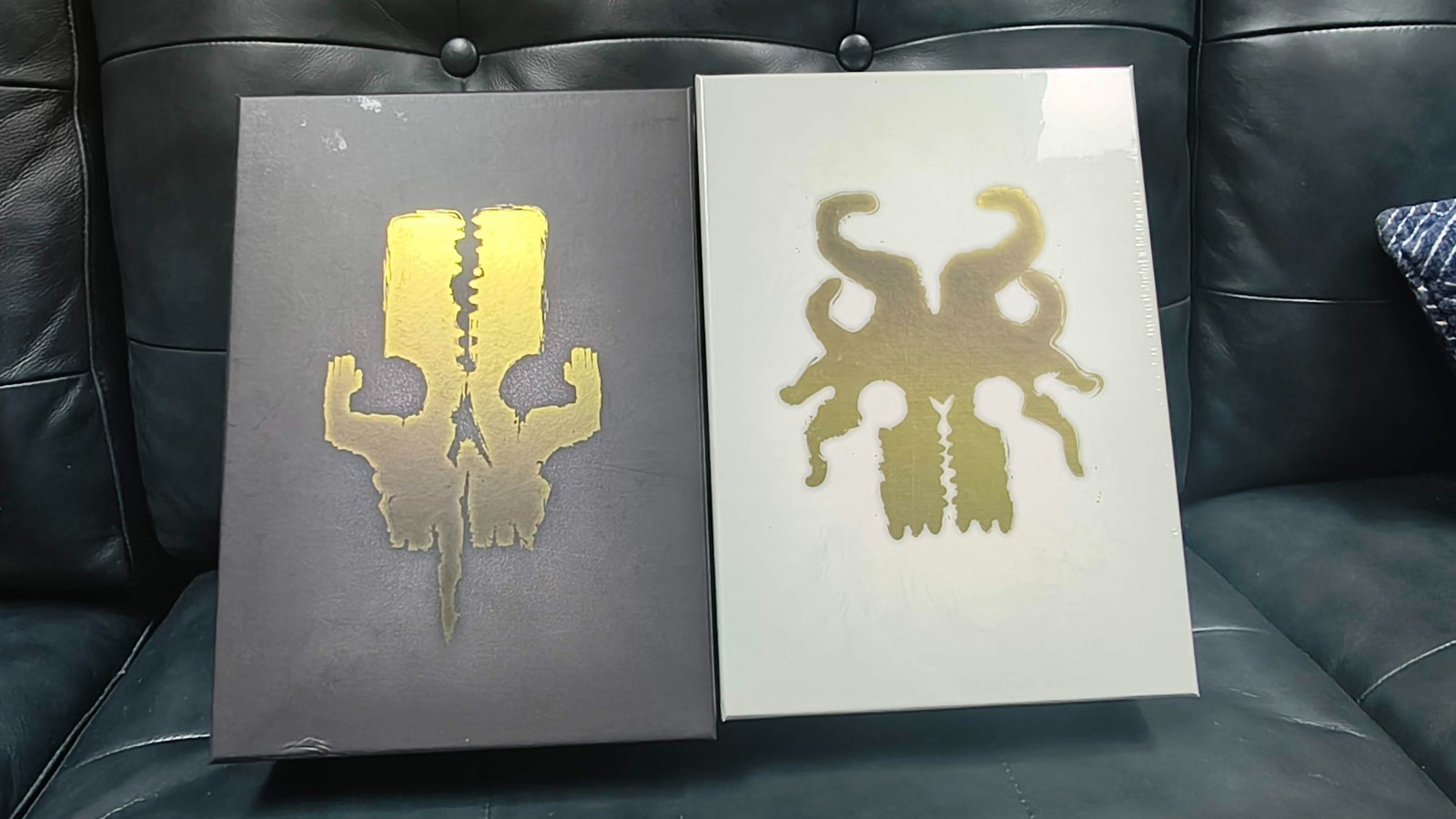 The 7th Continent Board Game + What Goes Up Expansion, Kickstarter Versions