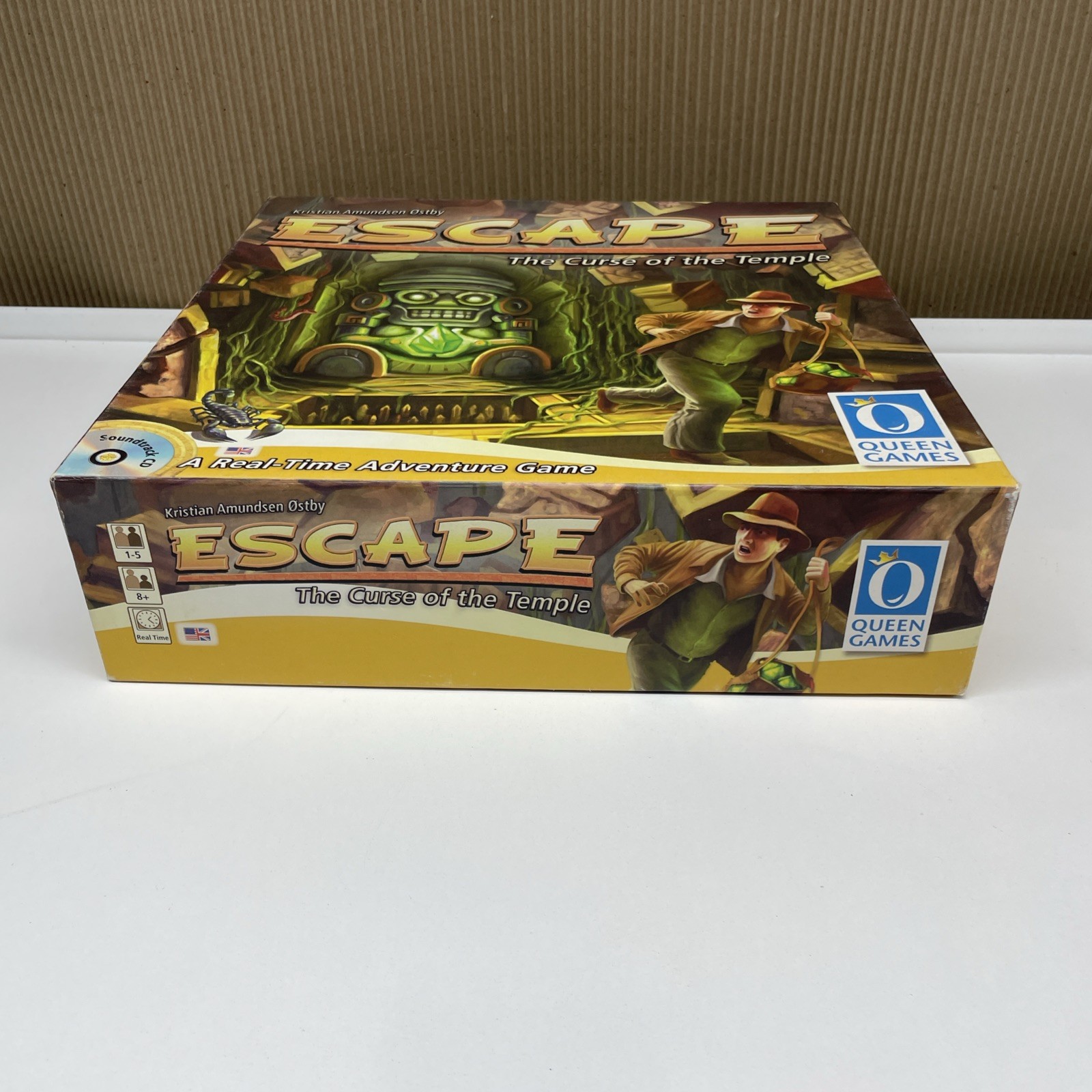 Escape Curse of The Temple Board Game Queen Games Real Time Adventure Family