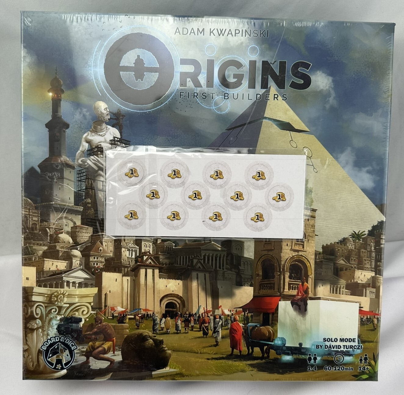 Origins First Builders Board Game Brand New Sealed FREE SHIPPING