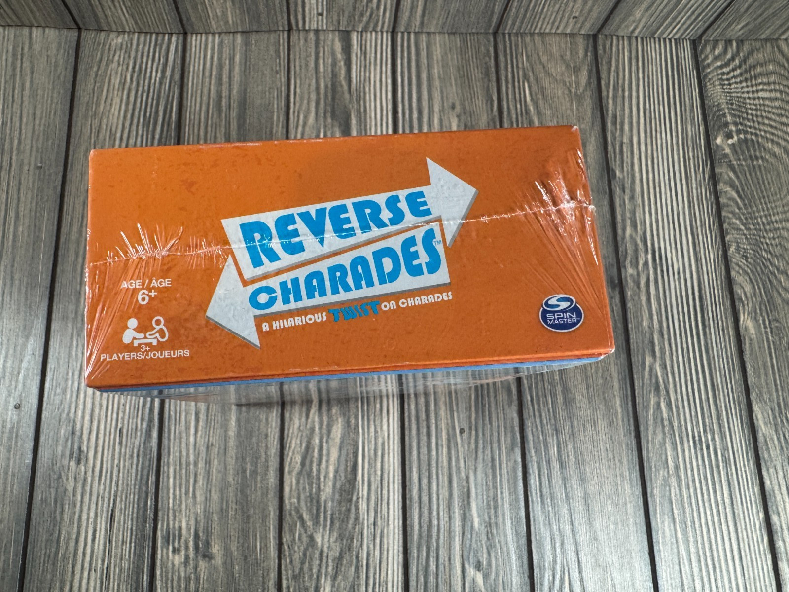 Reverse Charades Board Game Spin Master Games Interactive All Play **NEW**