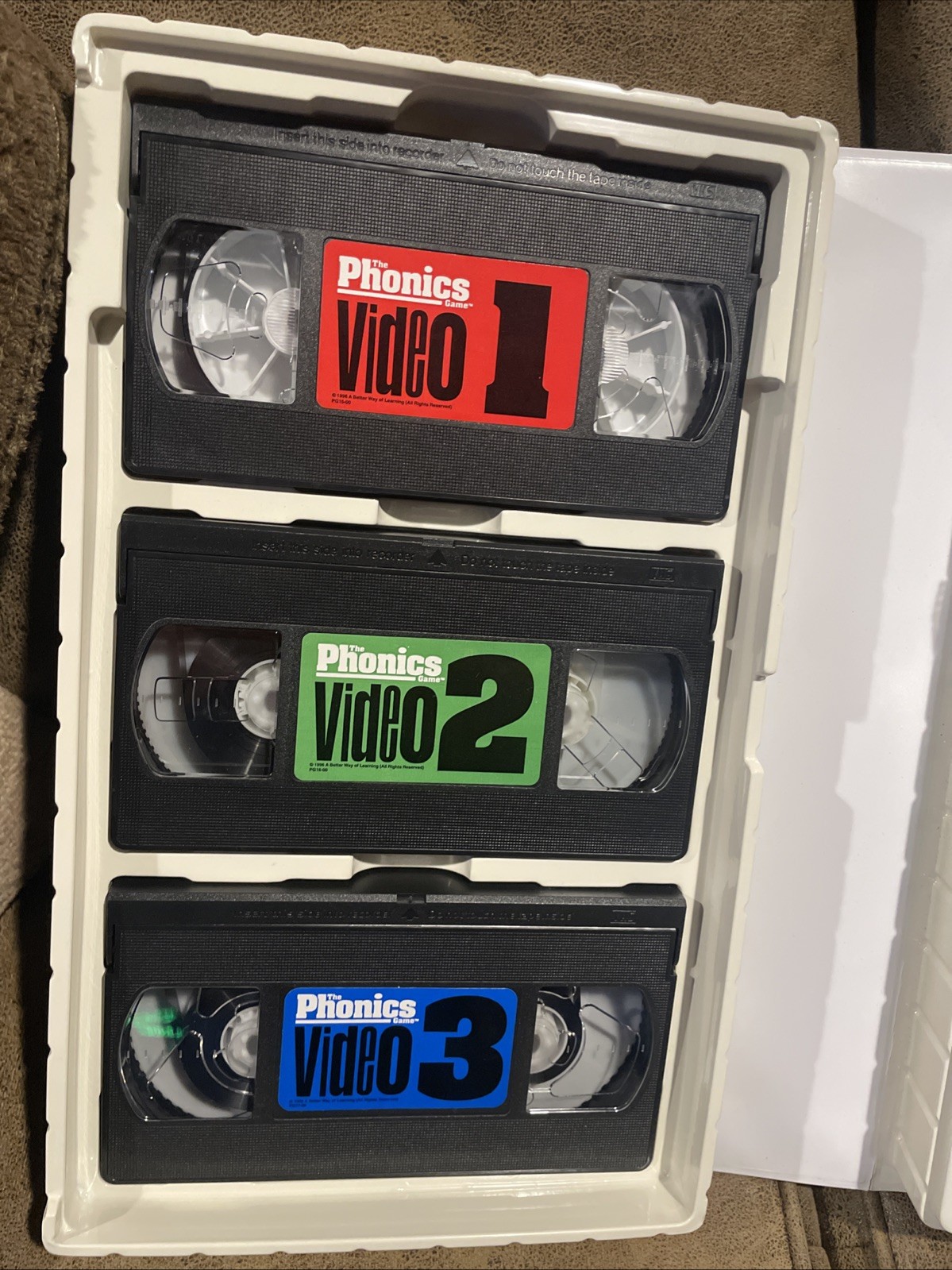 Vintage 1994 The Phonics Game – A Better Way Of Learning Educational Hardly Used