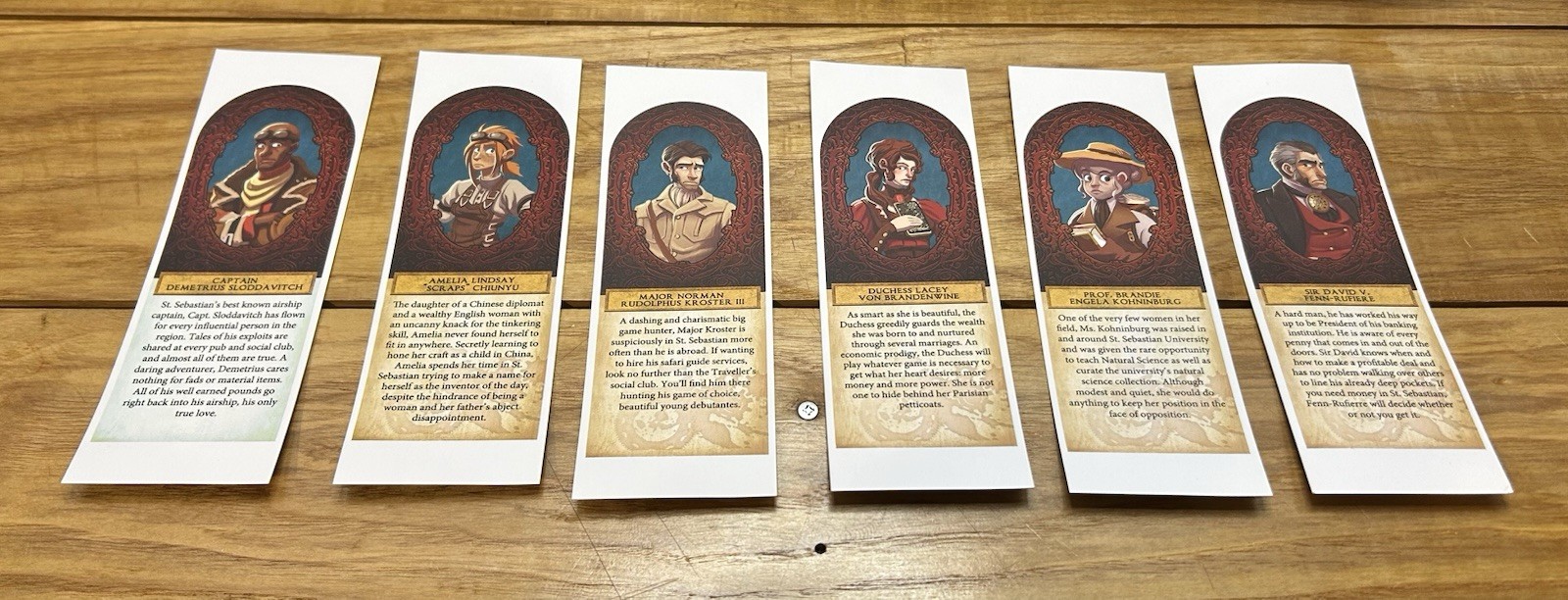 Ruse A Steampunk Murder Mystery Card Game COMPLETE