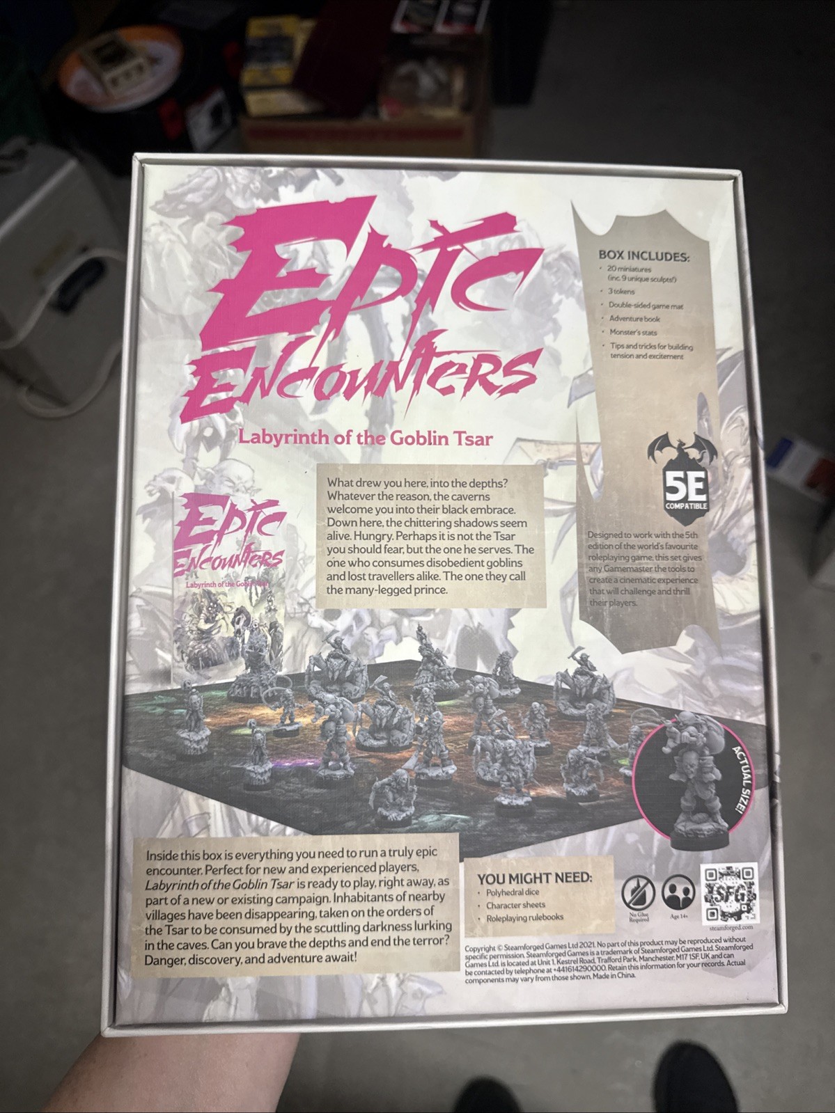 Epic Encounters Labyrinth of the Goblin Tsar Bulk Lot Miniatures Loose Unpainted