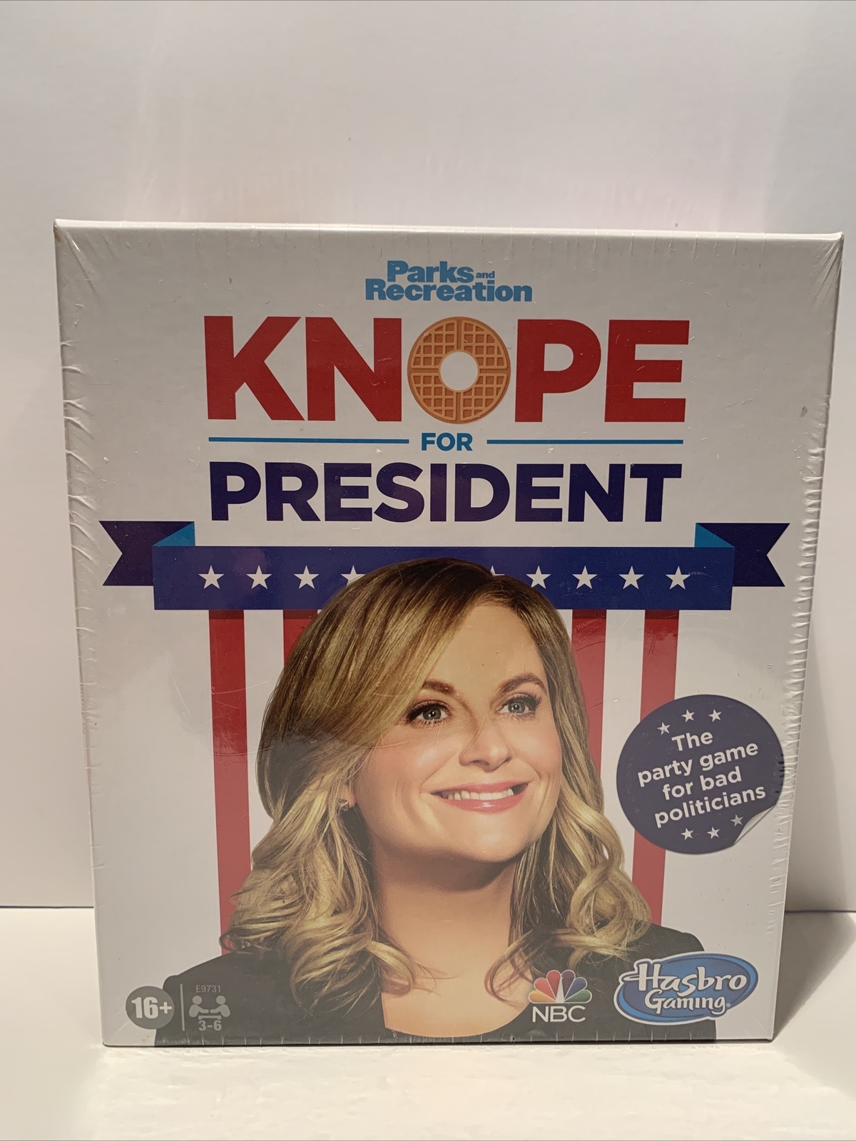 Parks And Rec Knope For President Party Card Game / Hasbro NBC