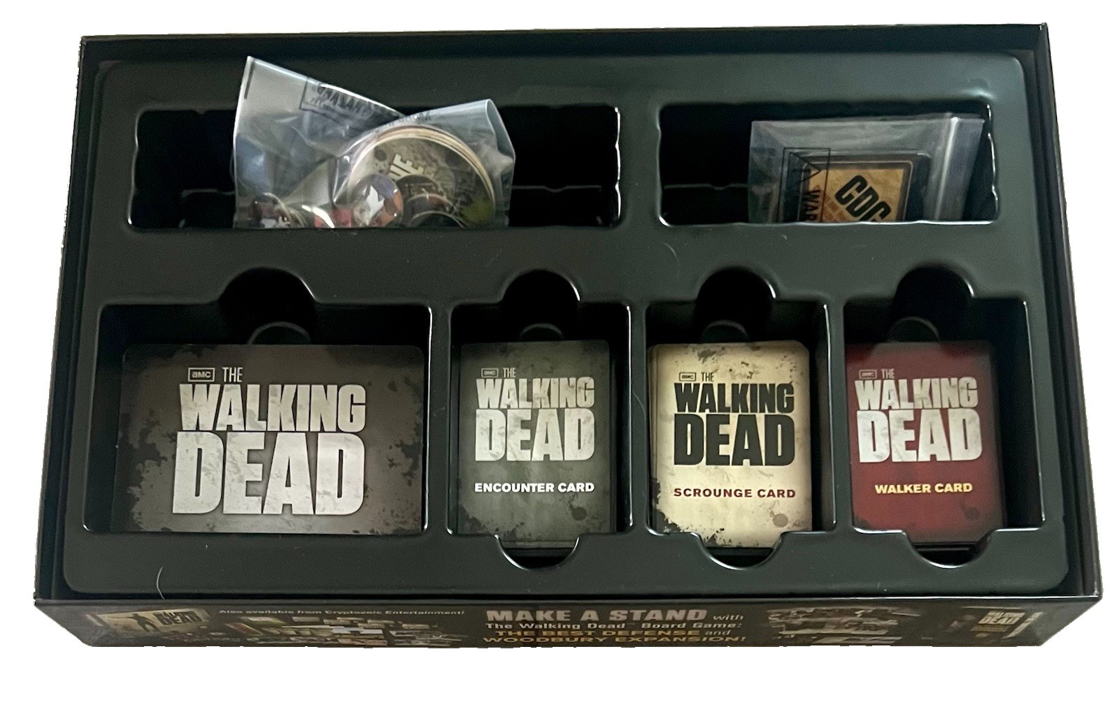 The Walking Dead Cryptozoic Board Game 1-4 Players Ages 15+ 2011 – Complete