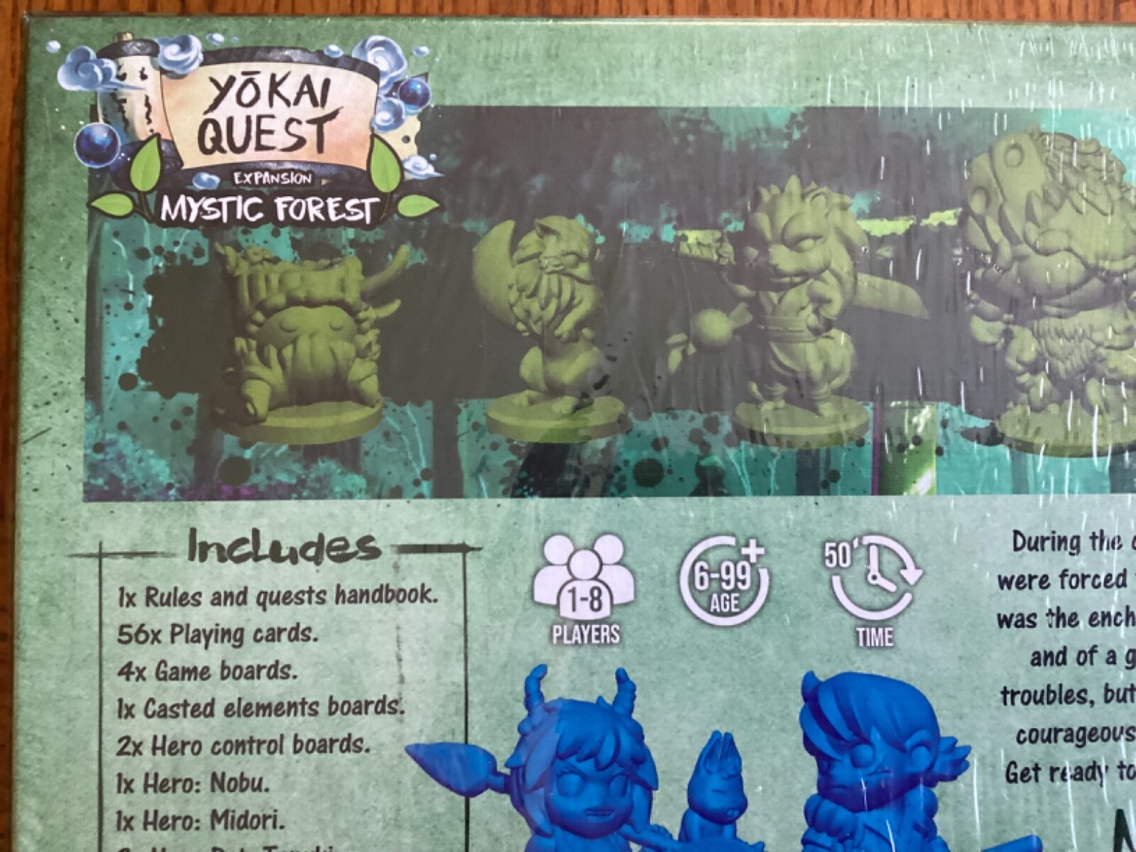 Yokai Quest Mystic Forest Game Expansion by Unusal Studio New in Shrink