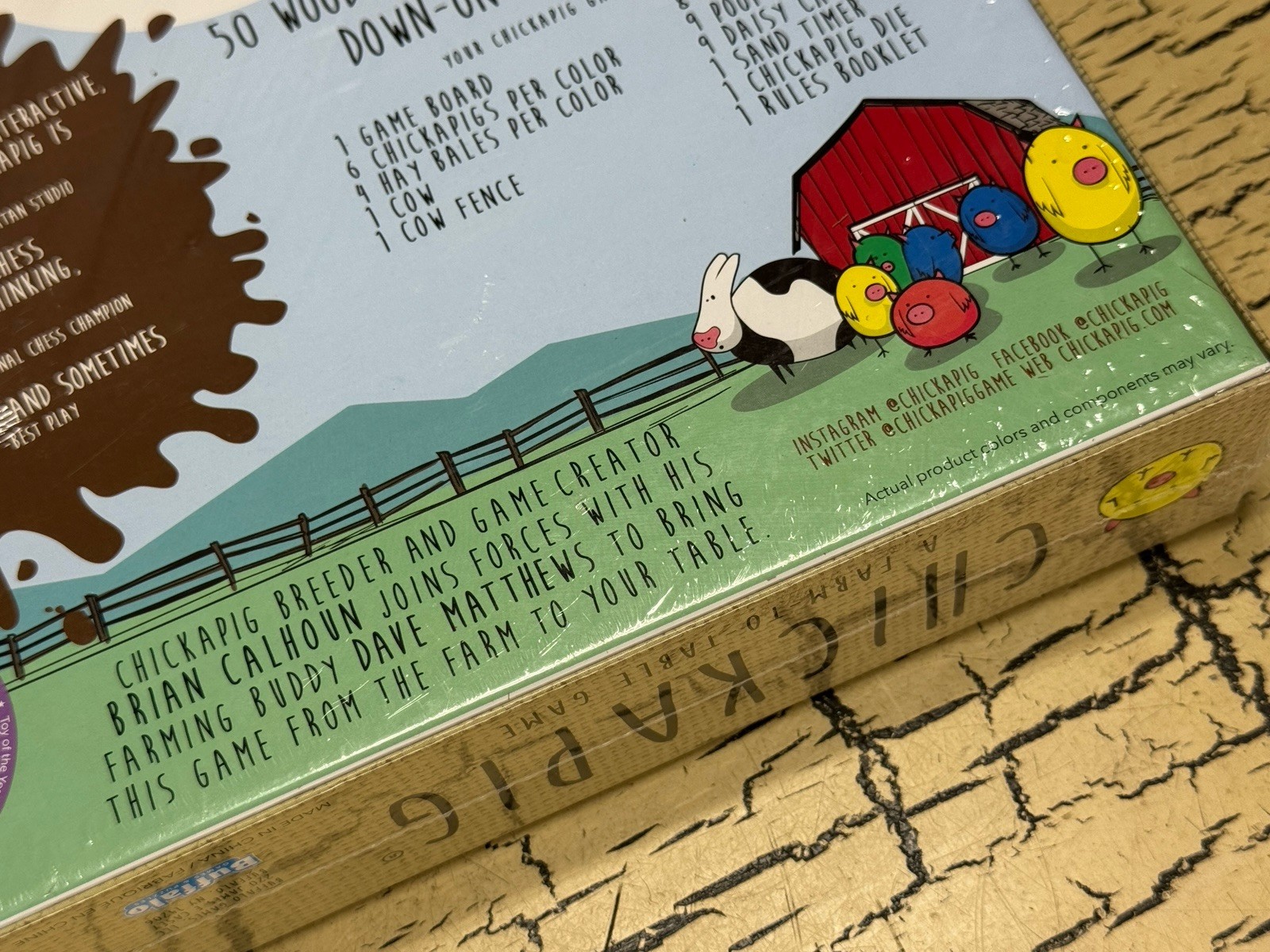 Buffalo Games Chickapig A Farm to Table Game Brand New Still Sealed Chick A Pig