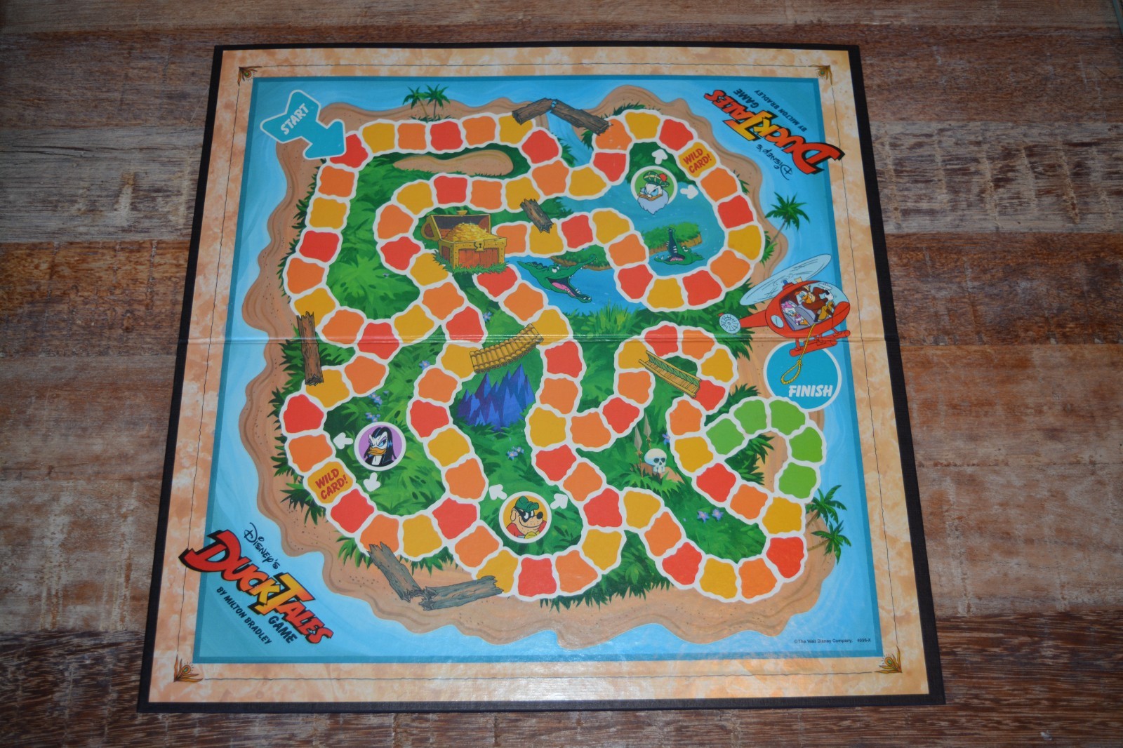 Duck Tales Board Game Milton Bradley Disney 1989 Complete