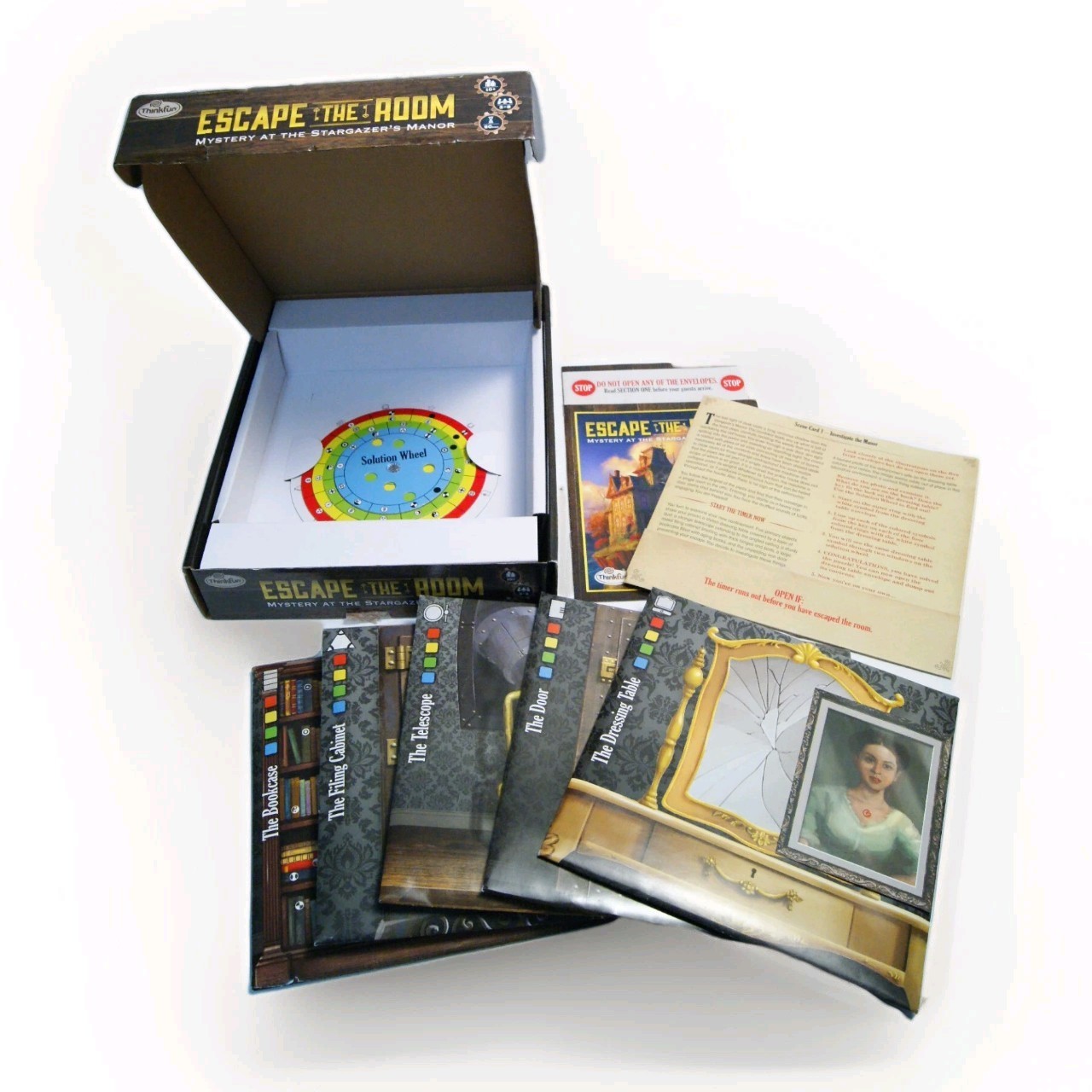 Escape Room Board Game Lot: Chronicles of Crime Unlock Deckscape Escape the Room