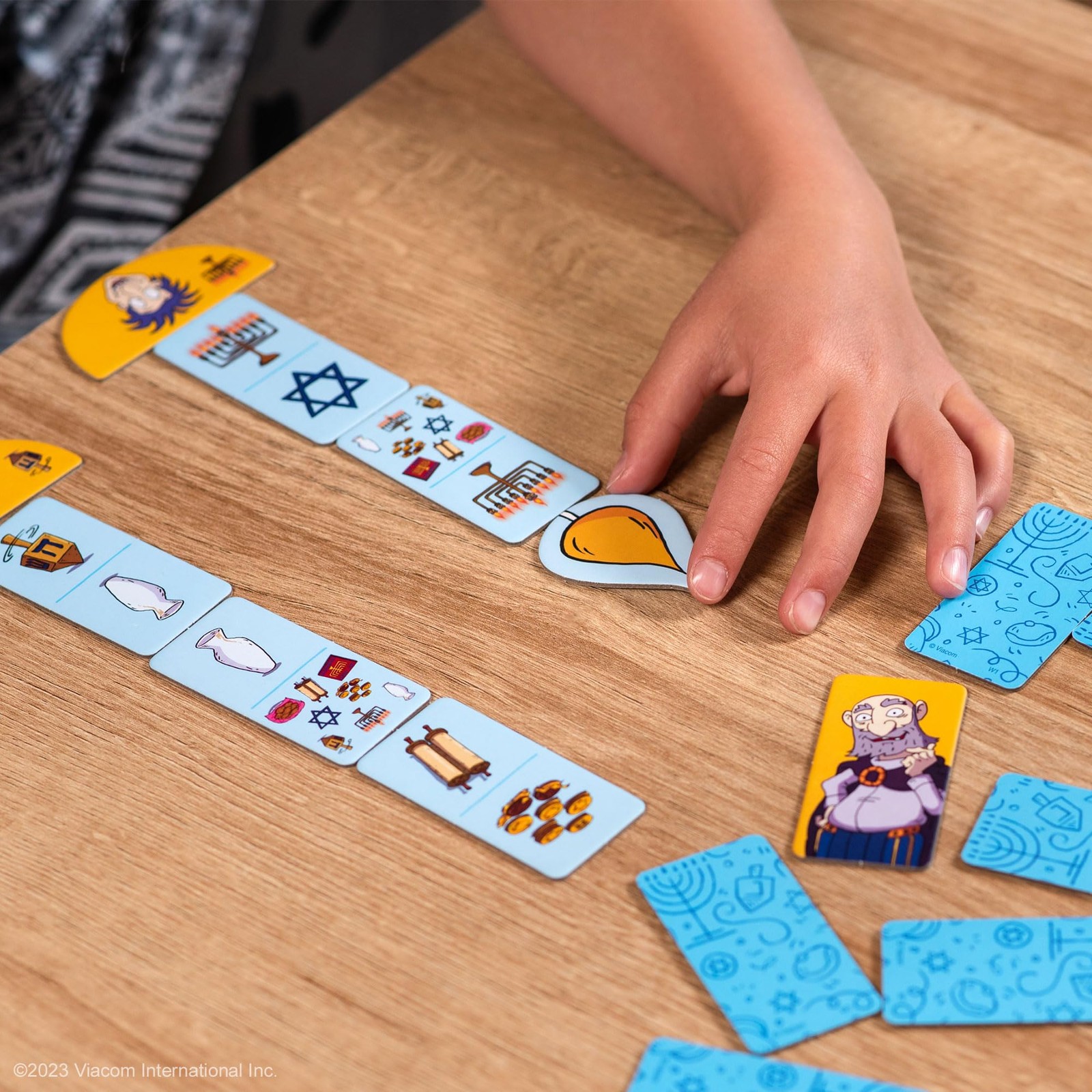 Rugrats Chanukah Tabletop Game Colorful Tile Matching For Ages 5 And Up