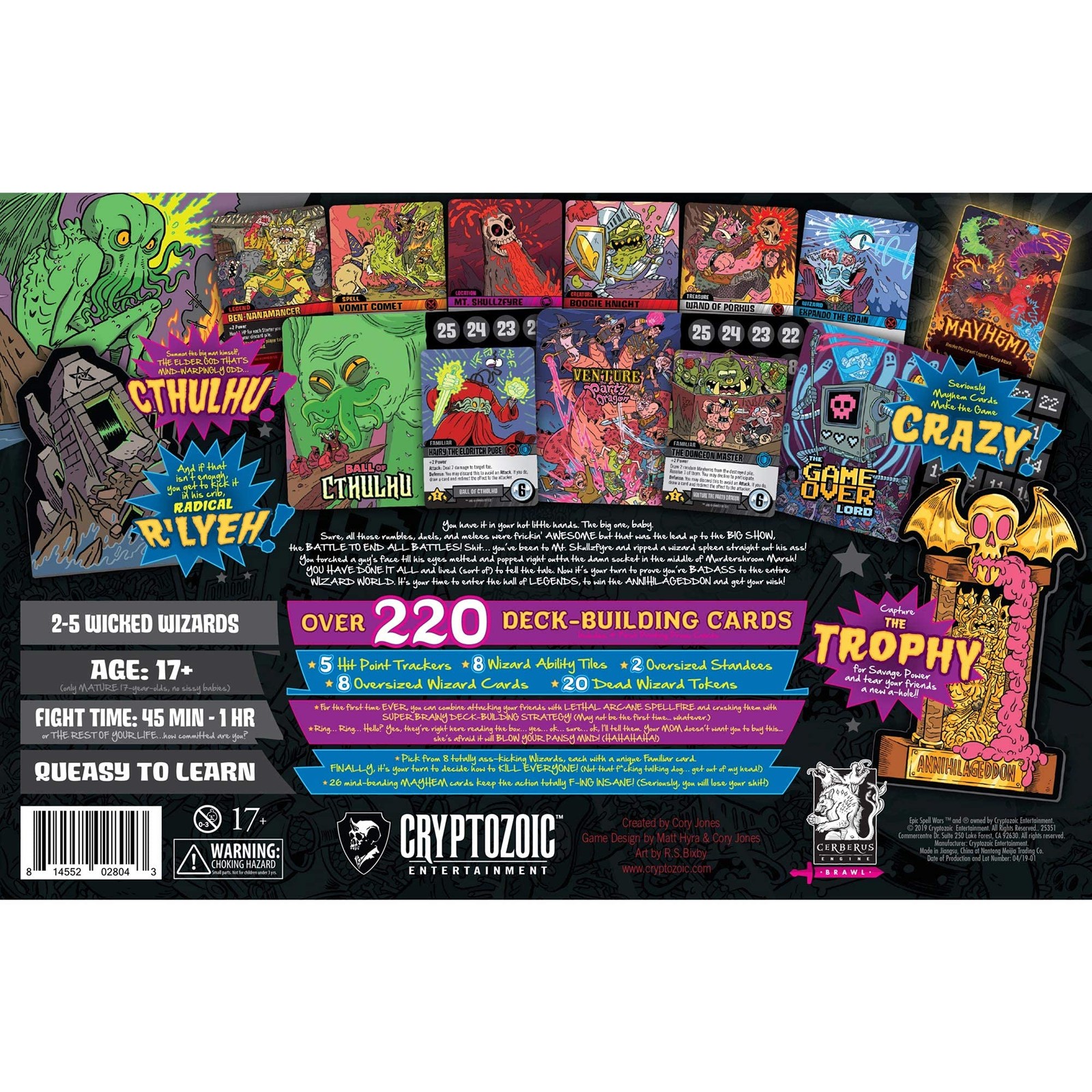 Cryptozoic Entertainment Epic Spell Wars Of The Battle Wizards Annihilageddon