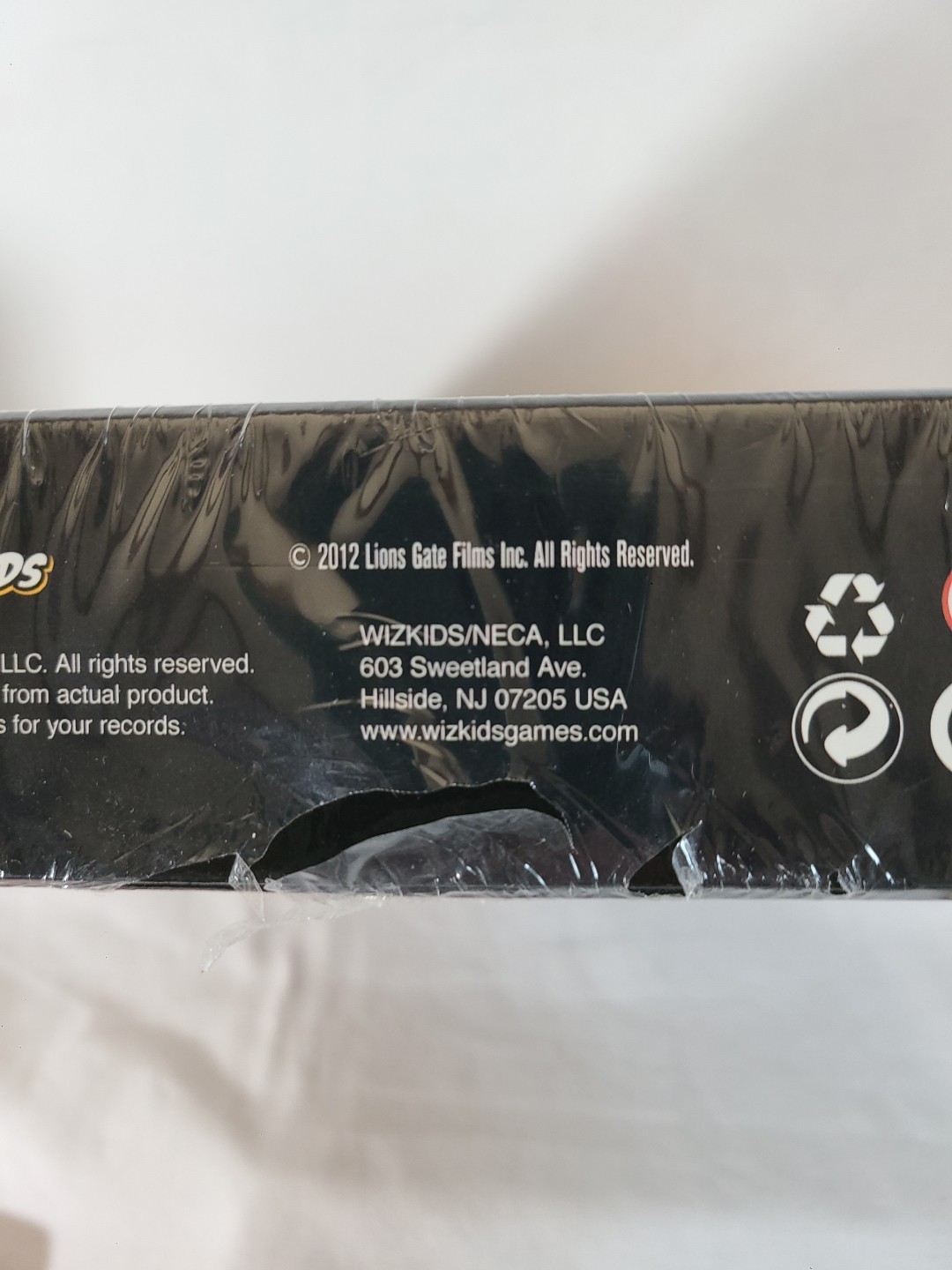The Hunger Games District 12 Strategy Board Game Sealed 2012 Neca Wizkids