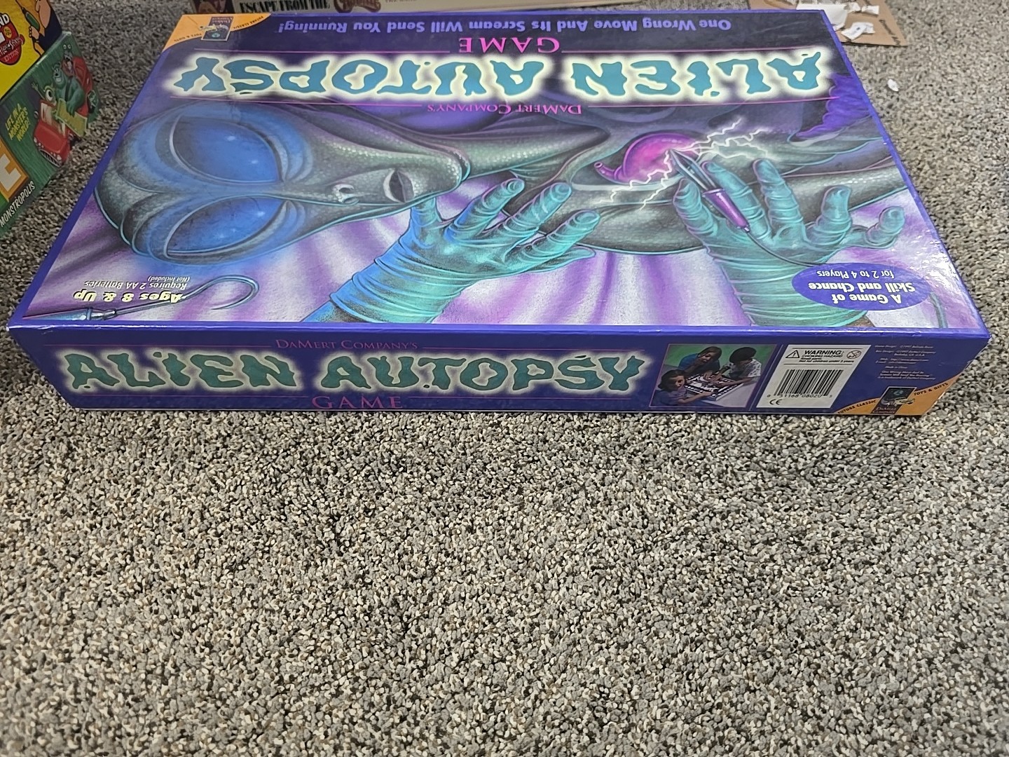 Damert Alien Autopsy Game 1997 Belinda Mecio Complete