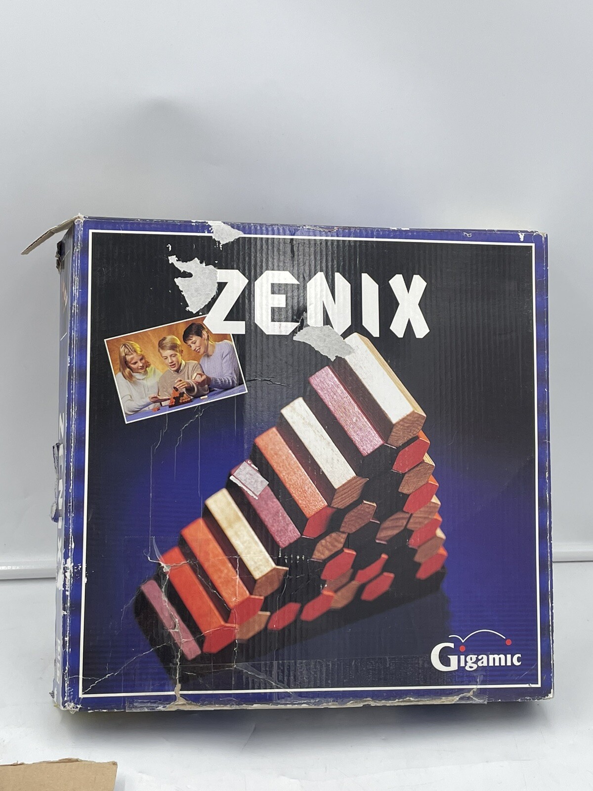 ZENIX Board Game Wooden Puzzle ~ Gigamic 2000 ~ COMPLETE ~ Made in France
