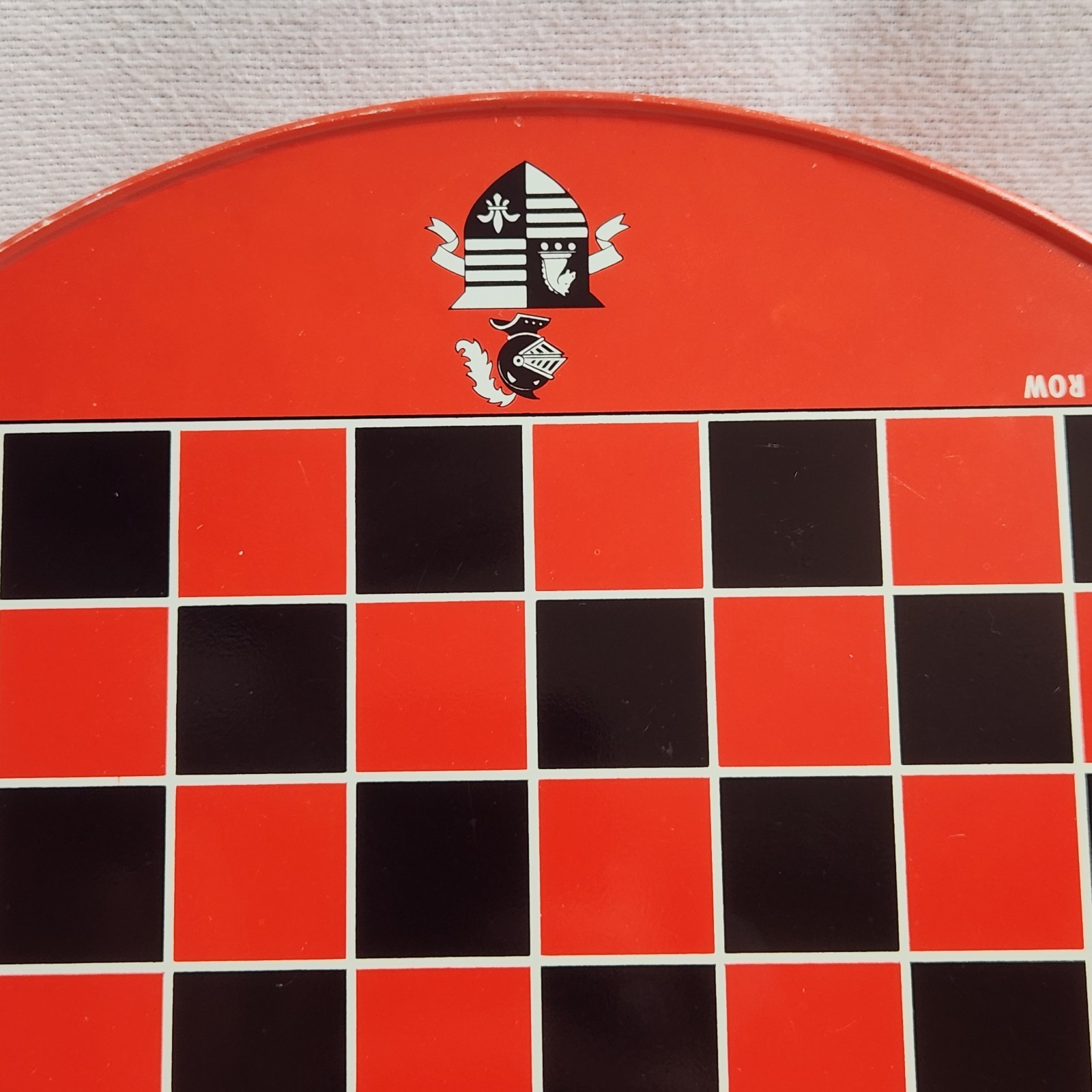 Vintage Ohio Art Metal Chinese Checkers And Checkers Game